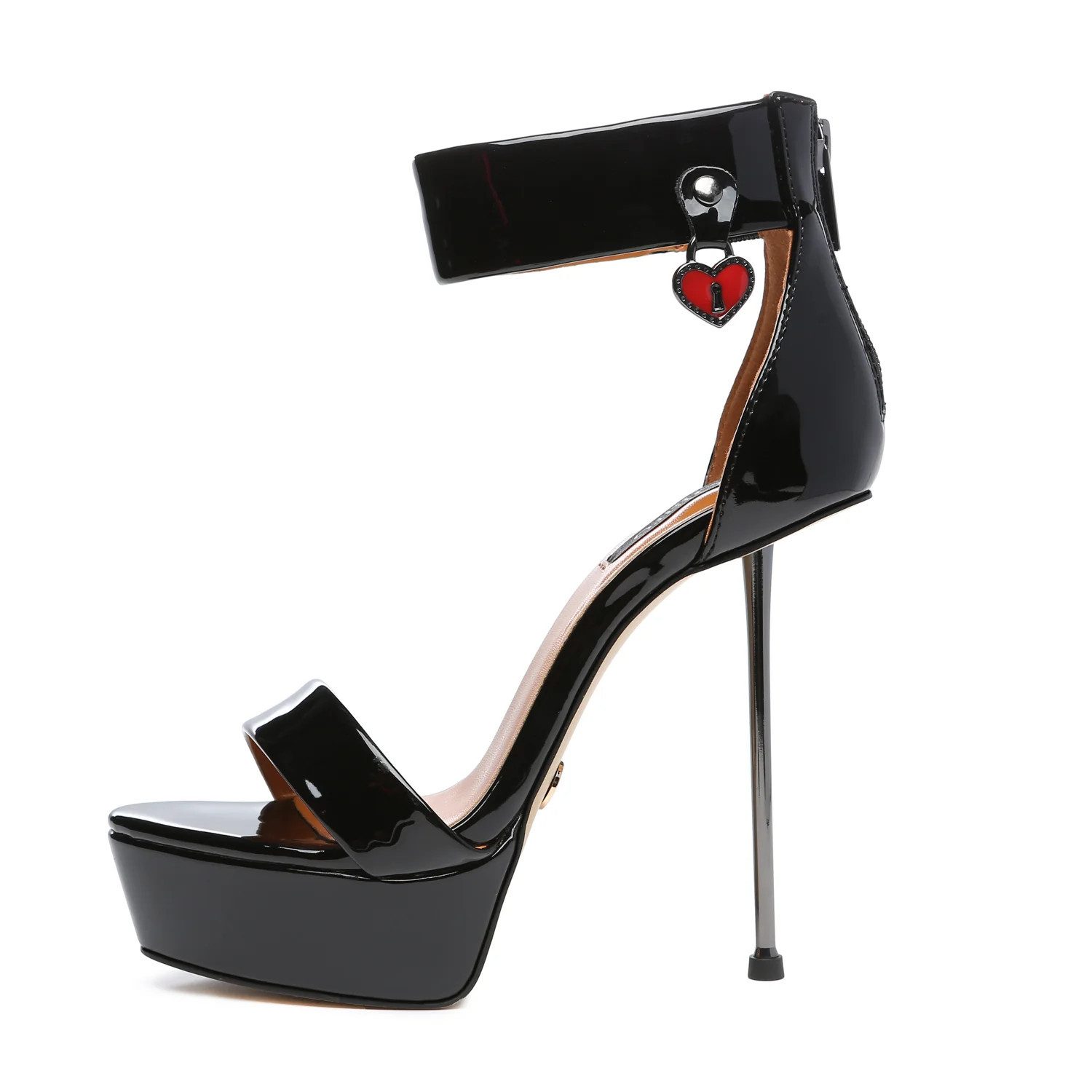 Giaro BARCLAY SHINY High-Heel-Sandalette 14cm Absatz, breite Riemchen, 4cm günstig online kaufen