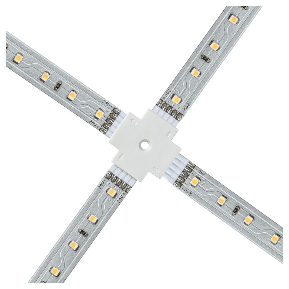 Paulmann LED Stripe MaxLED X-Verbinder LED 1-flammig, Streifen Weiß