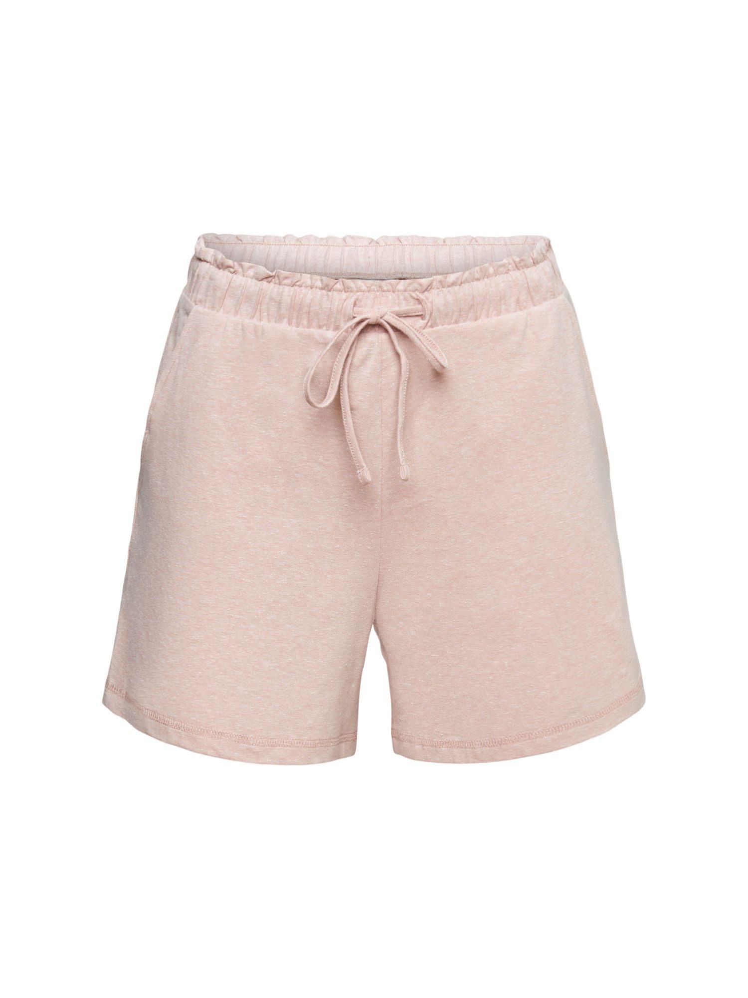 Esprit Schlafhose Jersey-Shorts mit elastischem Bund