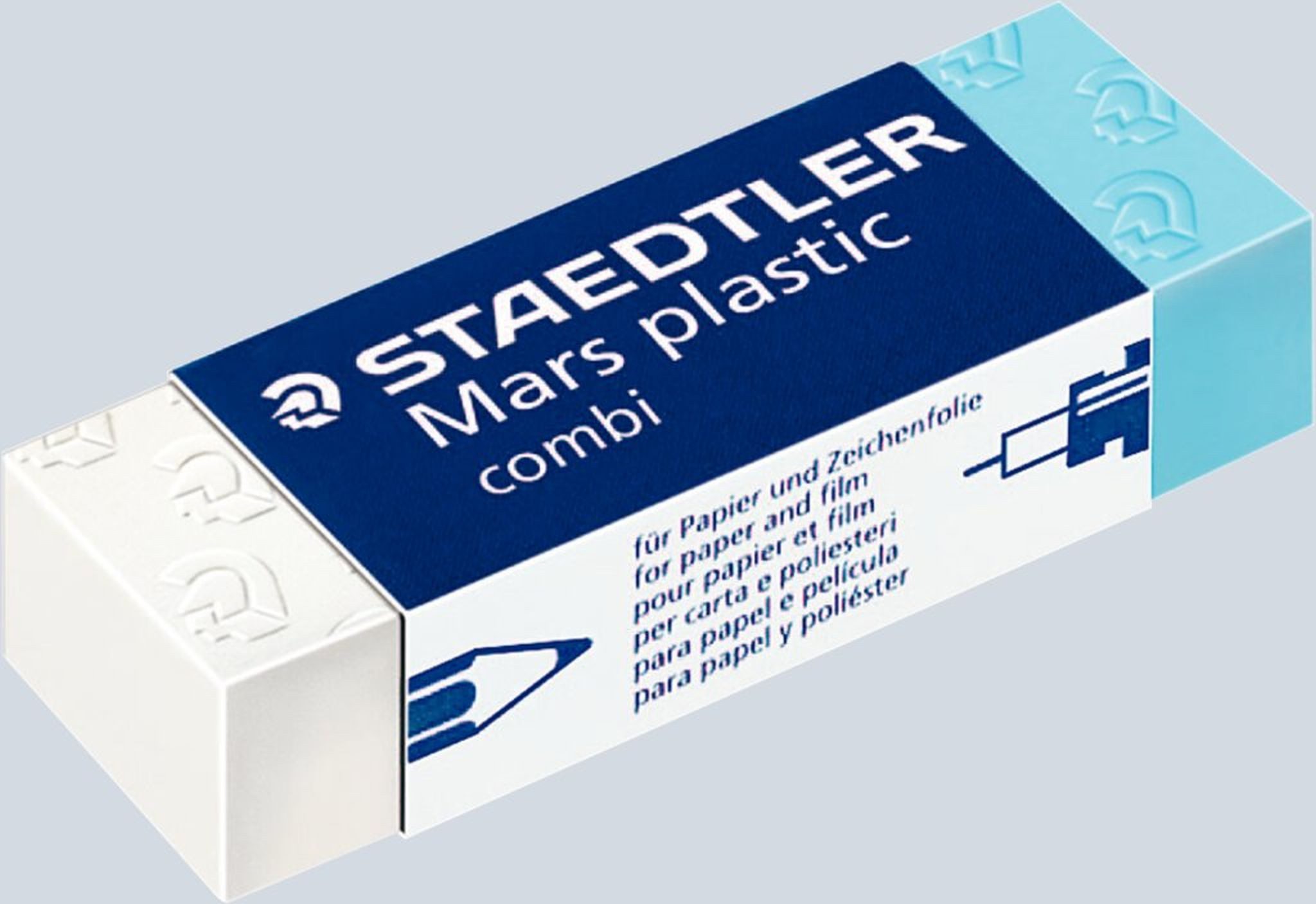 STAEDTLER Radiergummi Staedtler Radierer Mars plastic combi