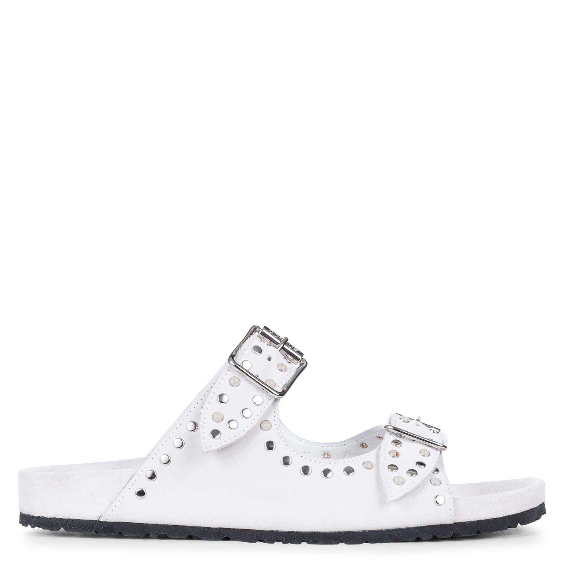 Sandalen mit Nieten Sandalette