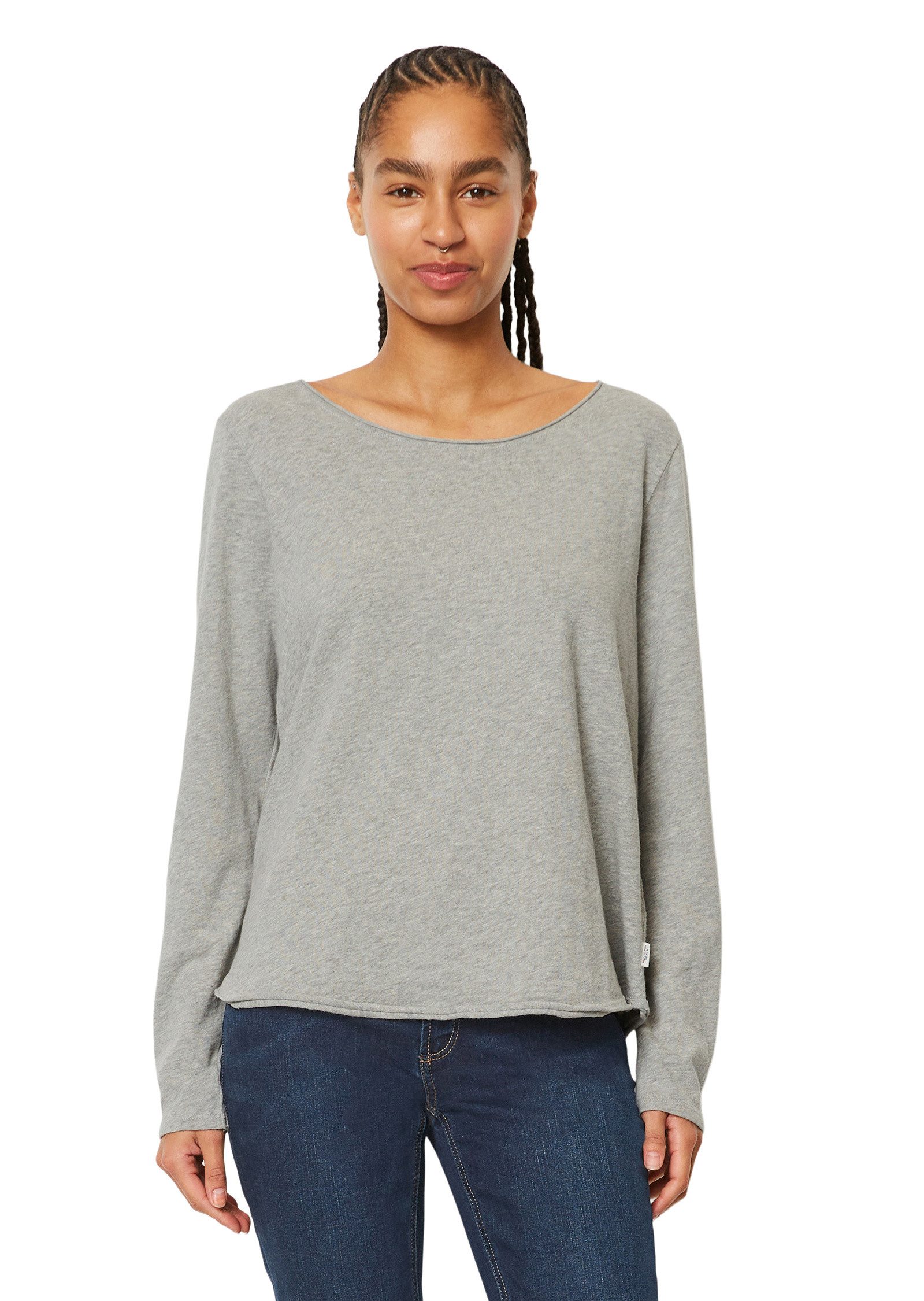 Marc O'Polo DENIM Langarmshirt aus Organic Cotton