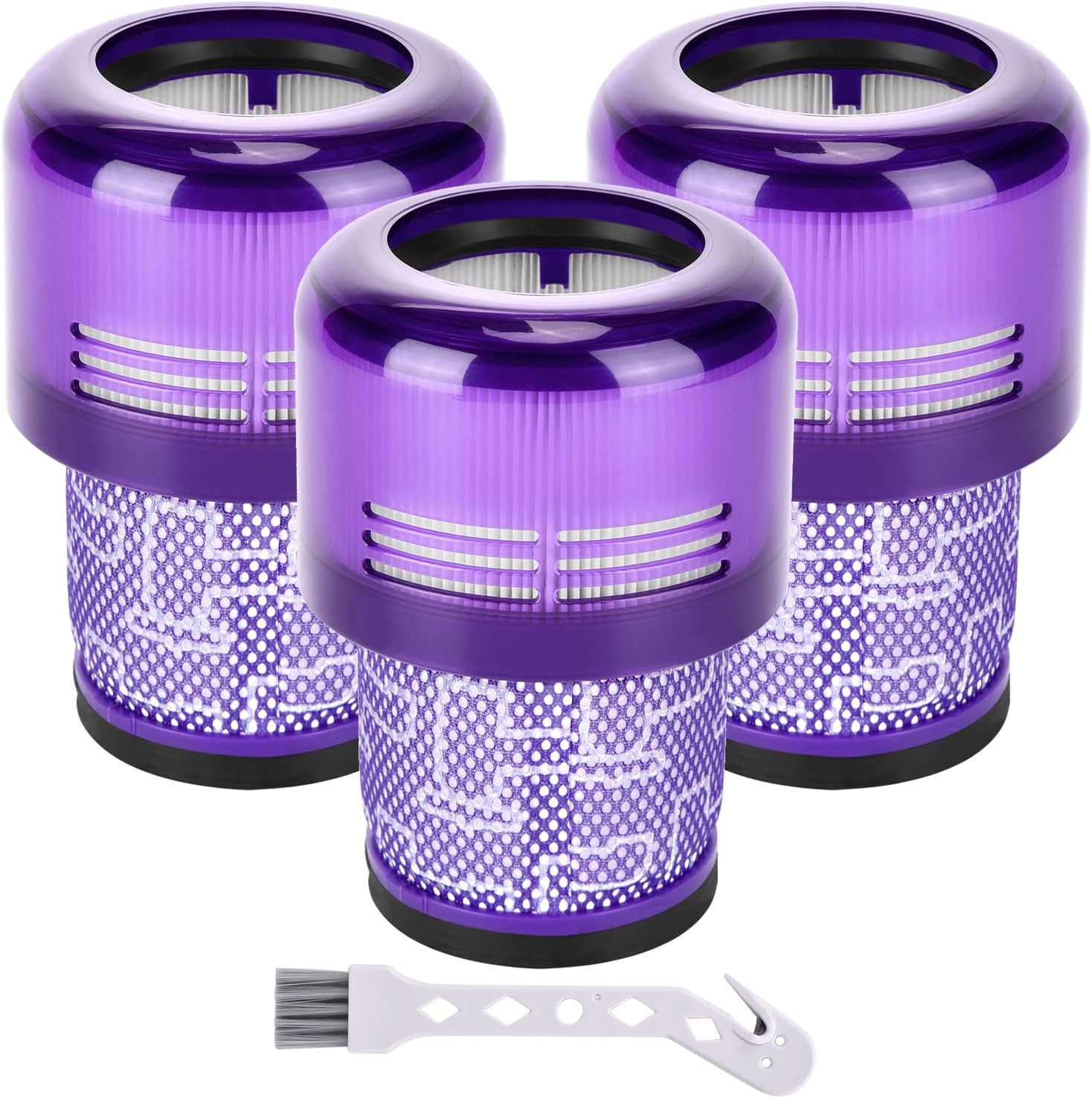 Athlix HEPA-Filter 3x Filter für Dyson V11 Origin Animal V15 Detect 970013-02