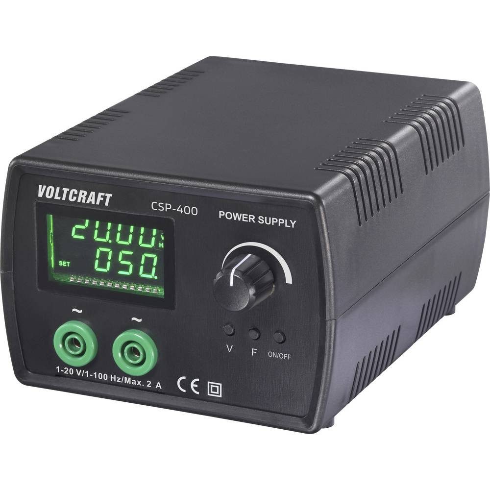 VOLTCRAFT CSP-400 Wechselspannungs-Labornetzgerät, einstellbar 1 - 20 V/AC 1 - 2 Labor-Netzteil