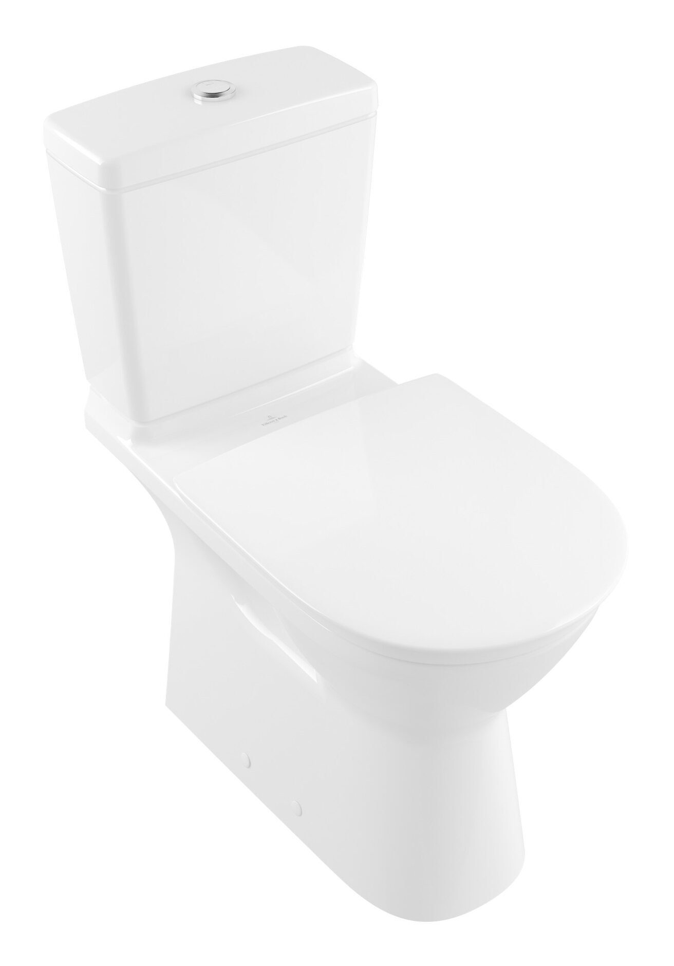 Villeroy & Boch WC-Sitz O.Novo vita, ViCare mit Absenkautomatik und QuickRelease - mit AntiBac