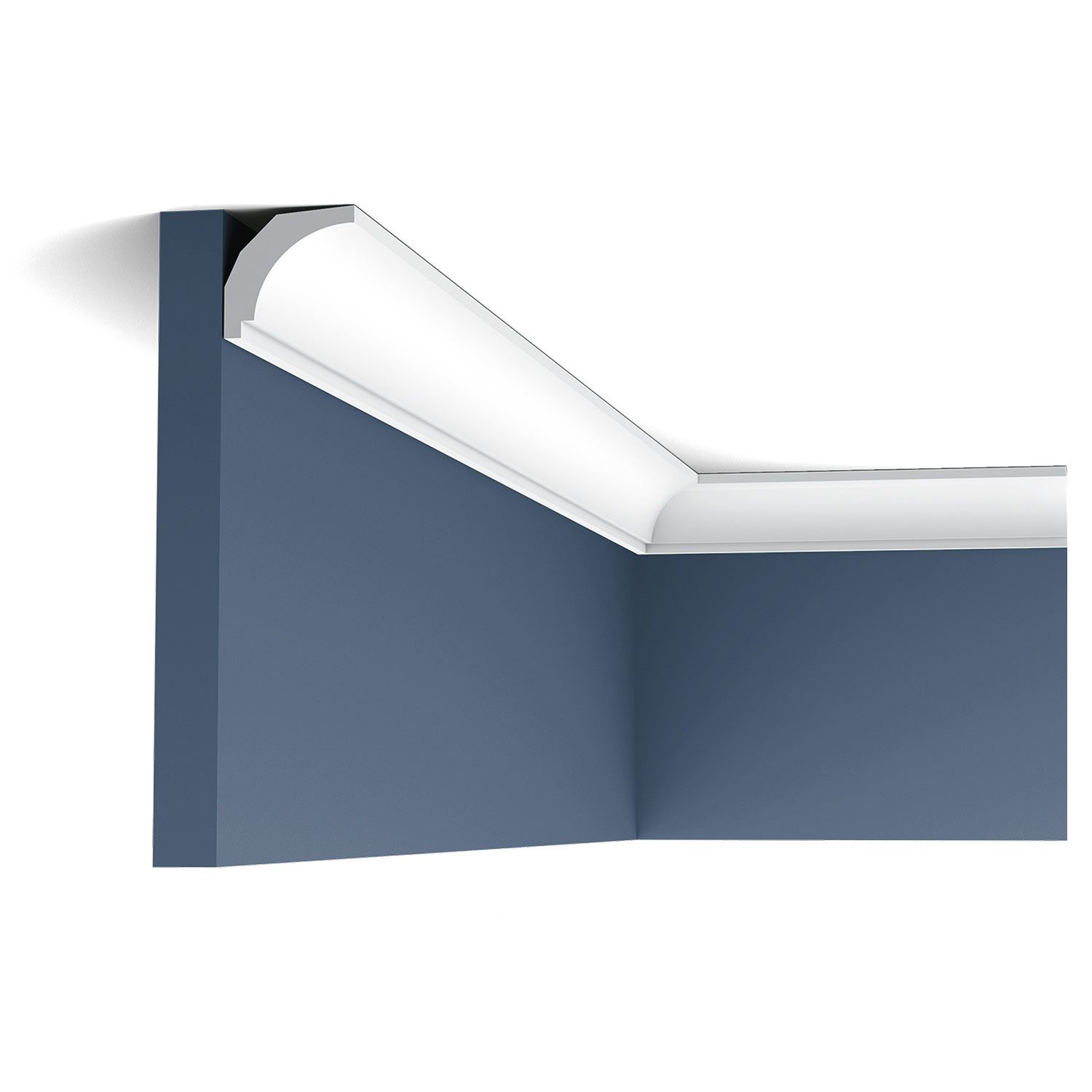 Orac Decor Eckprofil CX115 AXXENT Zierleiste Профілі Stuck Decken-Leisten Eckleiste 2 m (Profilleiste, 1-St., Stuckleiste, Eckleiste, Deckenleiste, Zierleiste, 2 m), Profilleiste