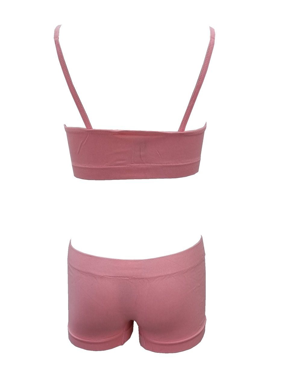 Girls Fashion Set: Bustier Mädchen Bustier + Slip, Unterwäsche Set, MS2071 – Bild 2 von 3