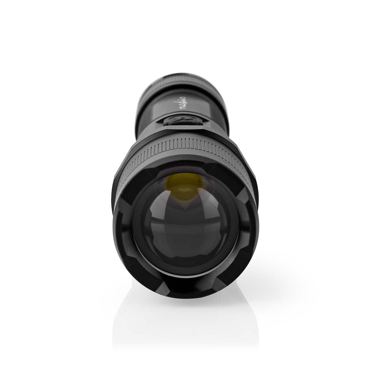 Nedis LED Taschenlampe LTRR10WBK (1-St), USB-C, fokussierbar, für den täglichen Gebrauch, mit 1000 Lumen