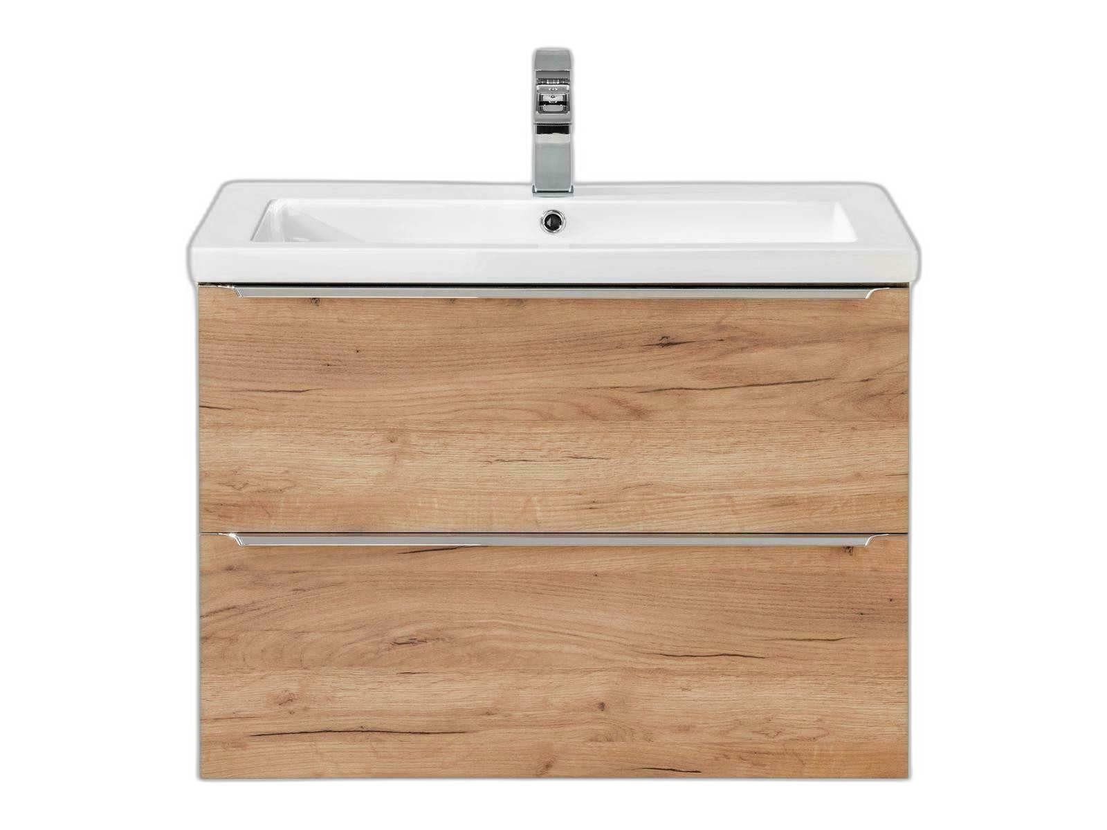 Xlmoebel Waschtisch Eleganter Waschschrank aus italienischem Holz mit klassischem Design (1-St., Waschtisch), Hergestellt in Europa
