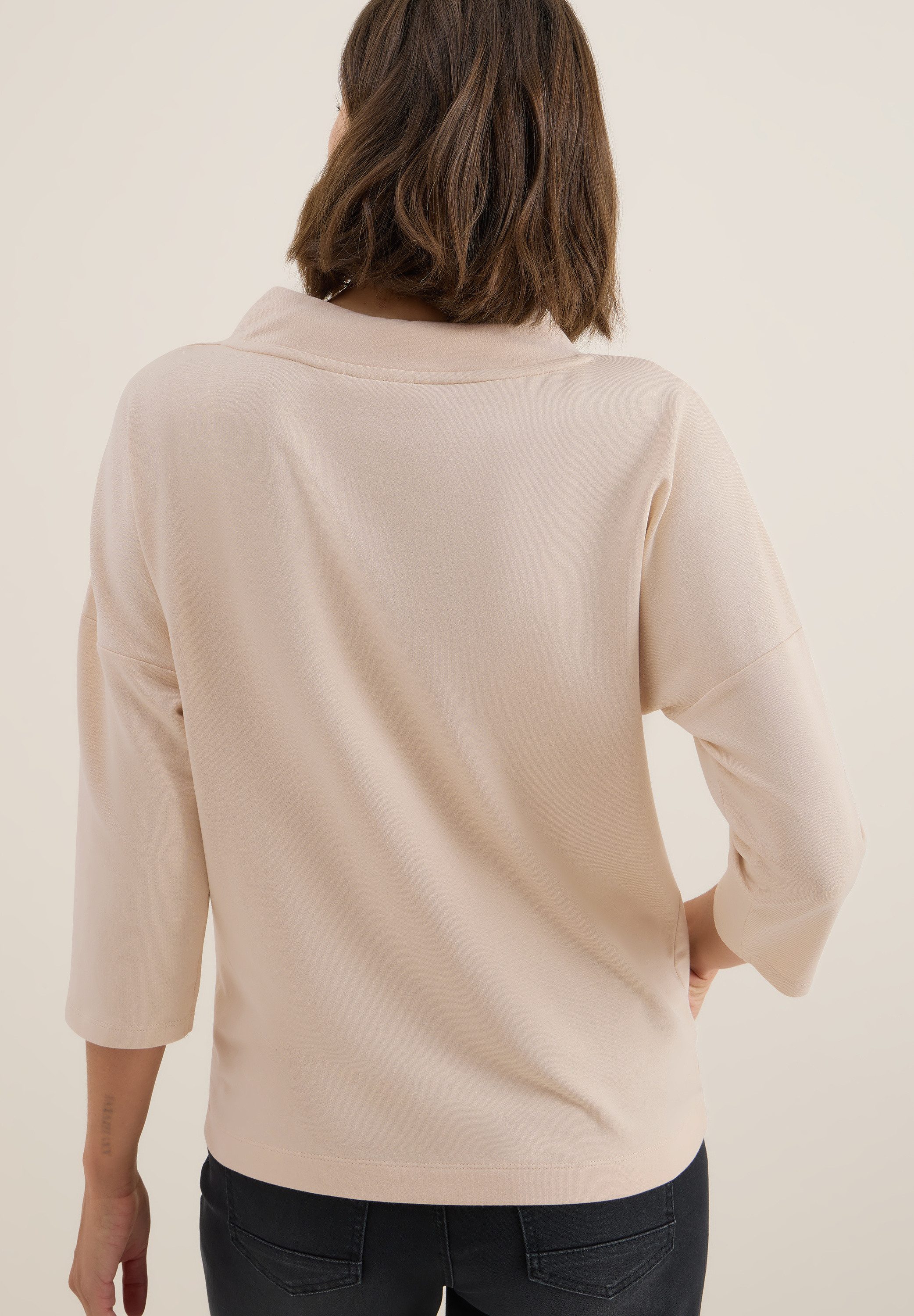 CECIL 3/4-Arm-Shirt mit Knopfdetail günstig online kaufen