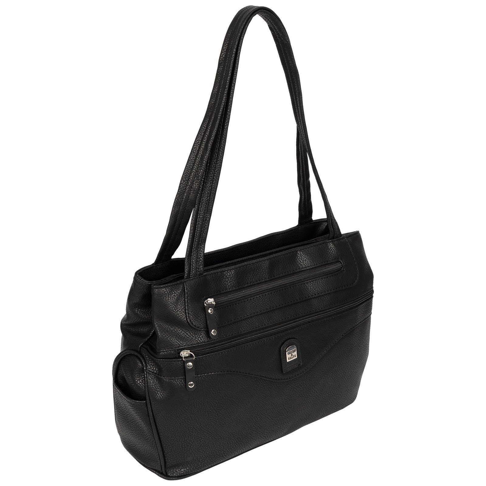 Umhängetasche Damen Tasche Schultertasche Umhängetasche Leder Optik Handtasche