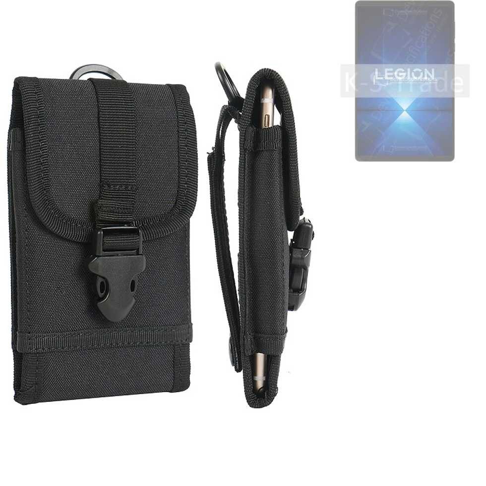 K-S-Trade Handyhülle für Lenovo Legion Y700 2025, Holster Handy Hülle Holster Handytasche Gürtel Tasche Schutz