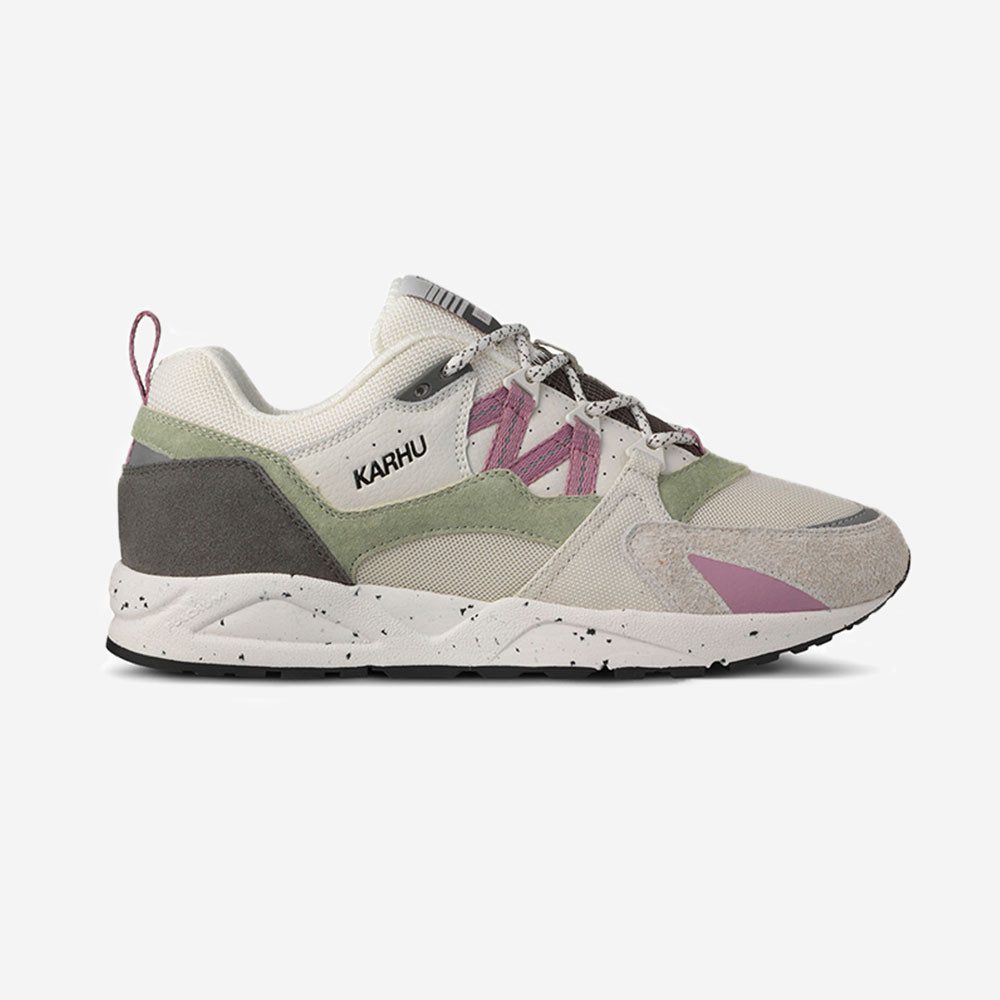 KARHU Fusion 2.0 Sneaker Unisex Grau Flieder – Retro Running Schuh Sneaker
