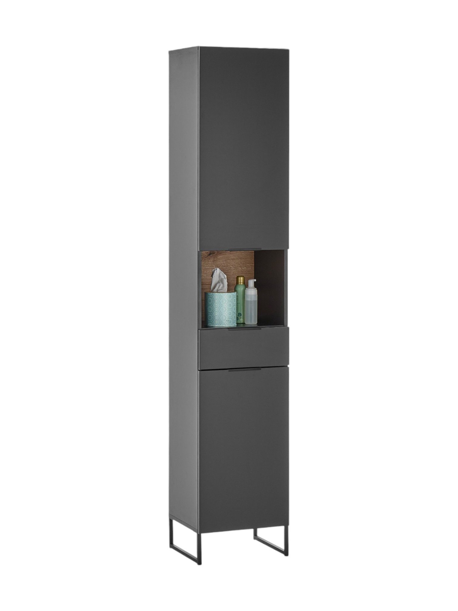 moebel-dich-auf Hochschrank ASPEN (Badezimmerschrank, mit 6 günstig online kaufen
