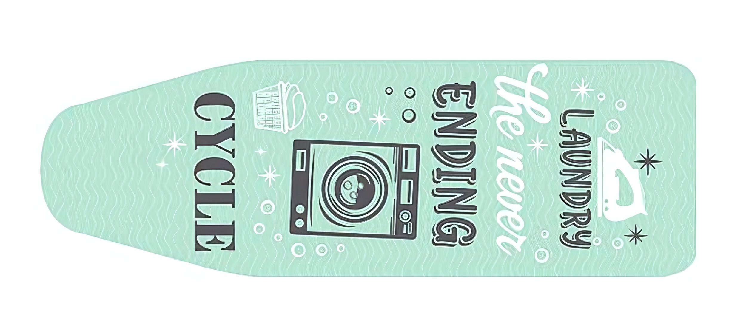 KINVARA Bügelbrettbezug BÜGELBRETTBEZUG Muleton 140x50cm Bügeltischbezug günstig online kaufen