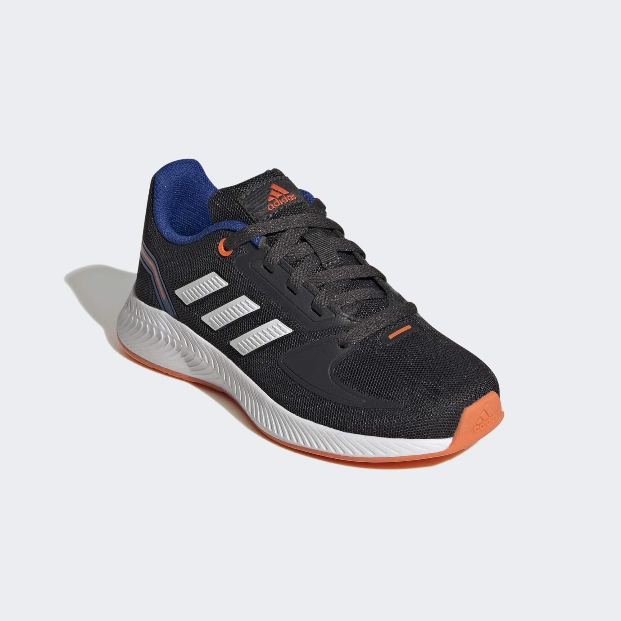 adidas Sportswear RUNFALCON 2.0 LAUFSCHUH Sneaker Carbon / Cloud White / Impact Orange