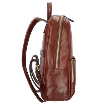 THE BRIDGE Laptoprucksack Firenze, Leder