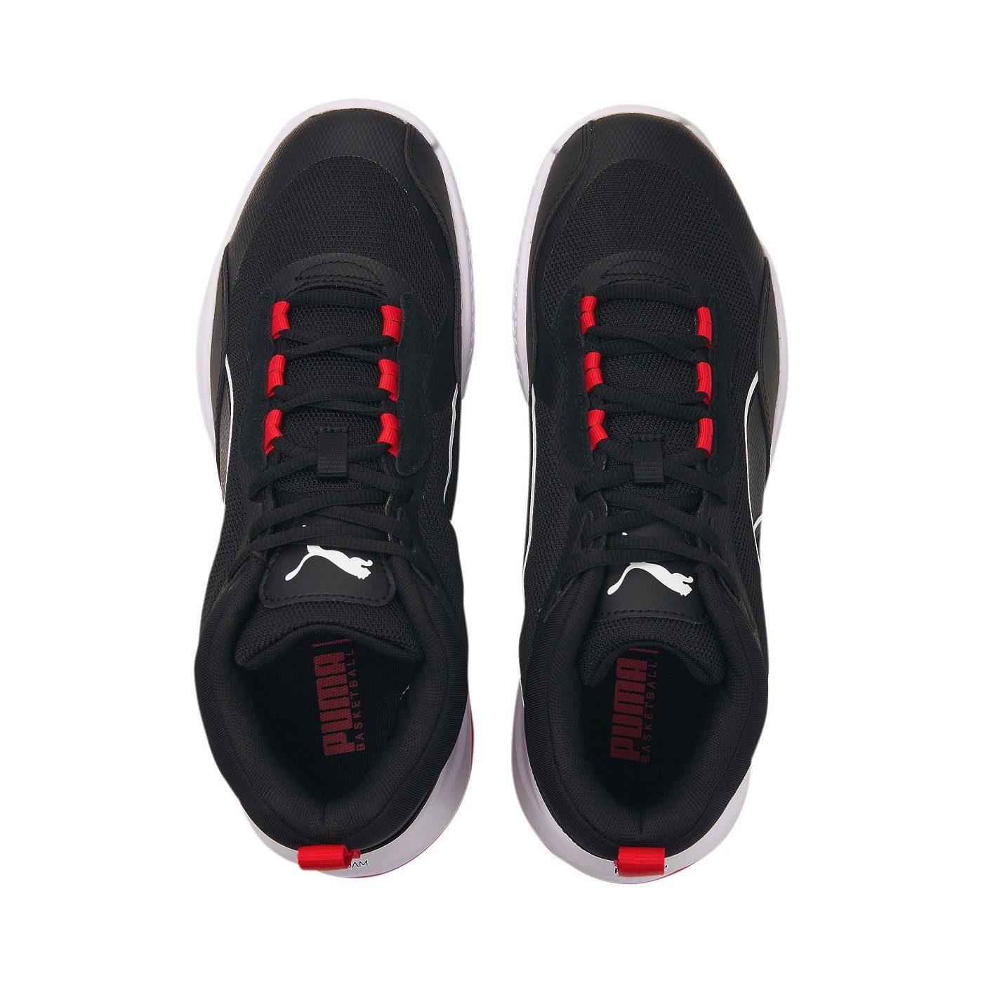 PUMA Hallen-Indoorschuhe Playmaker Pro schwarz/weiss Herren Badmintonschuh