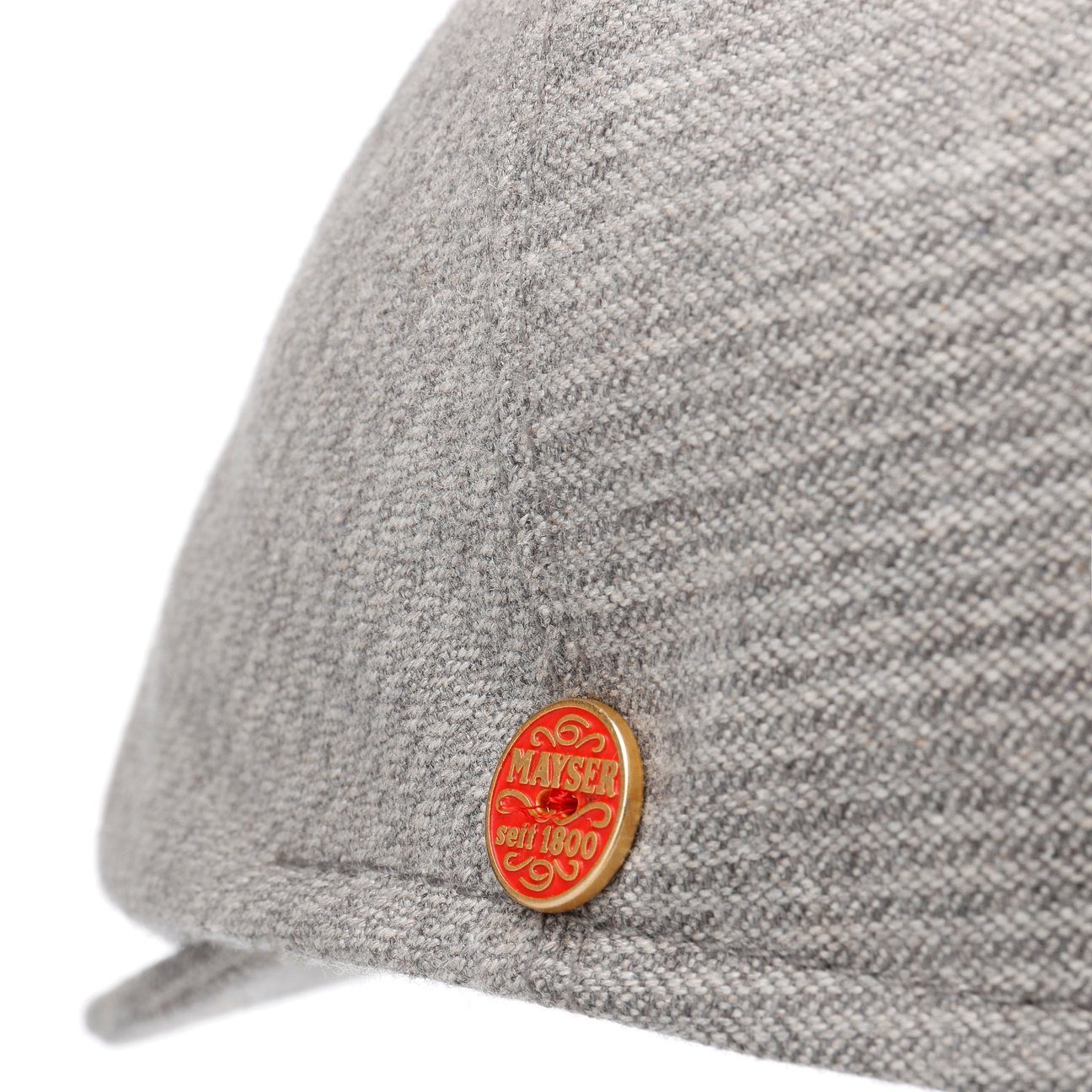 Mayser Flat Cap (1-St) Schirmmütze mit Schirm, Made in the EU