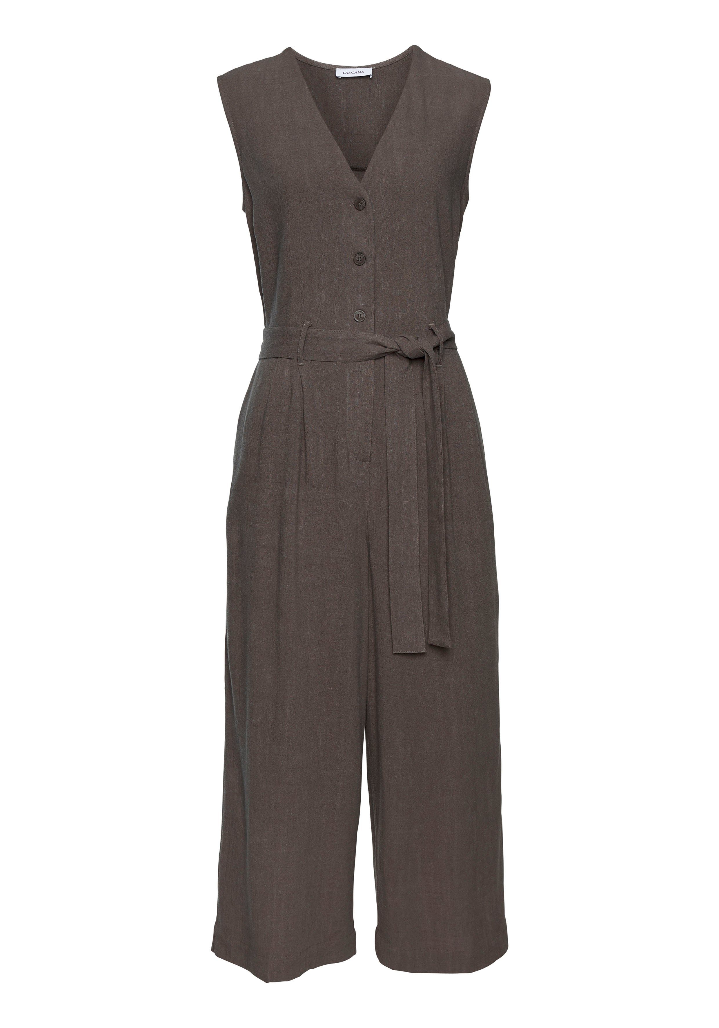 LASCANA Overall (mit Bindegürtel) und Taschen, sommerlicher Jumpsuit, casual-chic. € 89,99