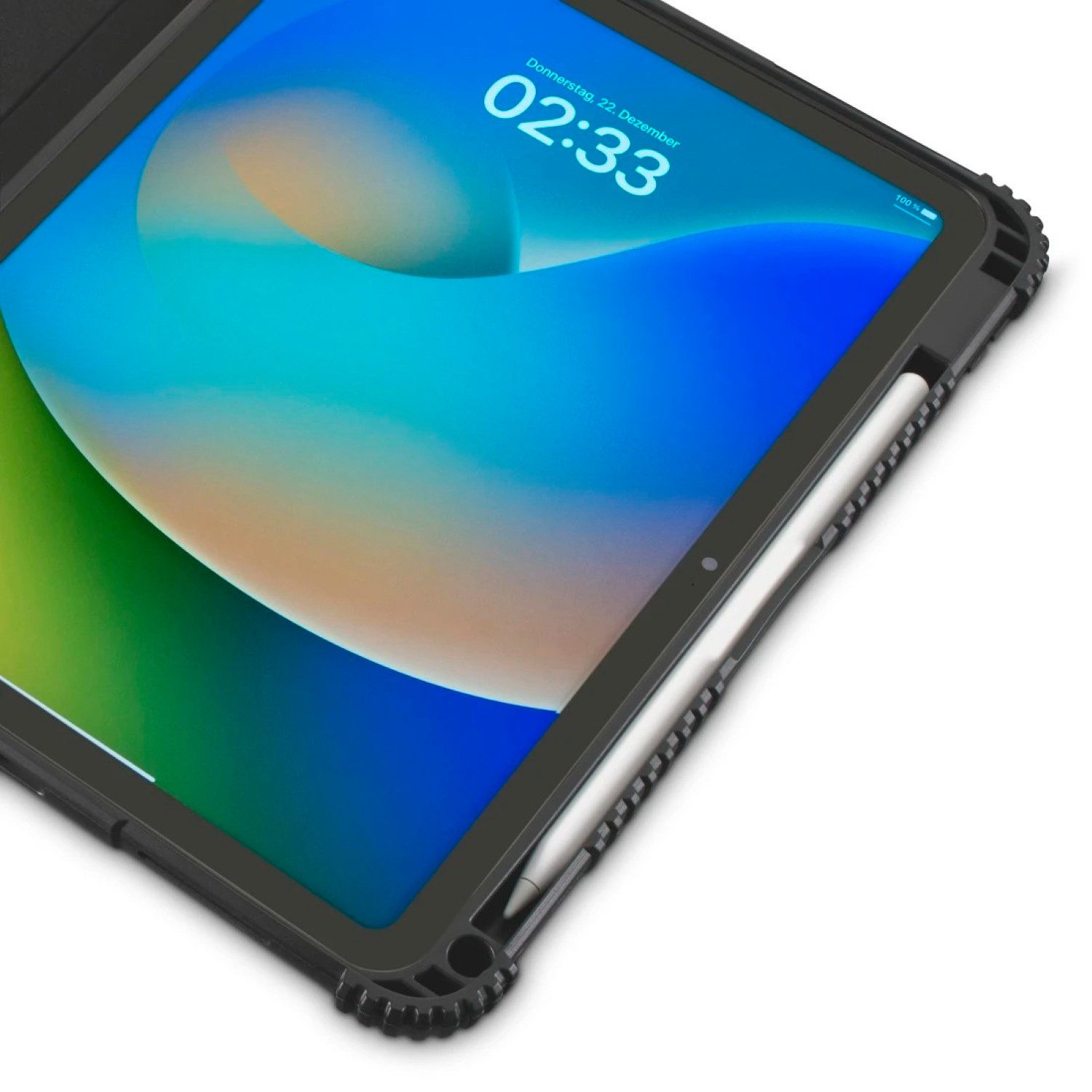 Hama Tablet-Hülle Rugged Case Smart Tasche Book Cover Stoßfest 11 Zoll, Ständer Schutz-Hülle für Apple iPad A16 11 Gen. 2025 11" 10 2022 10,9" – Bild 5 von 5