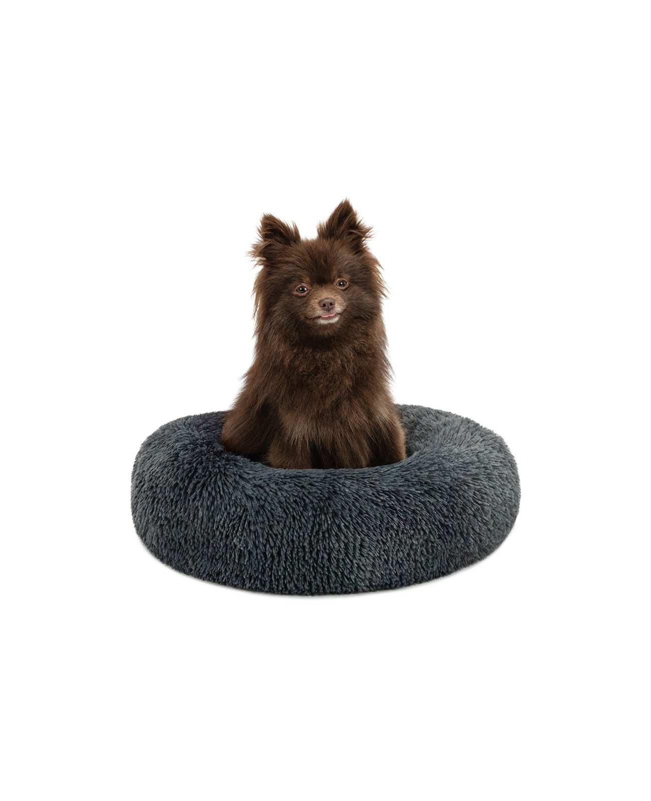 lionto Tierkissen Rundes Haustierbett in Donutform, günstig online kaufen