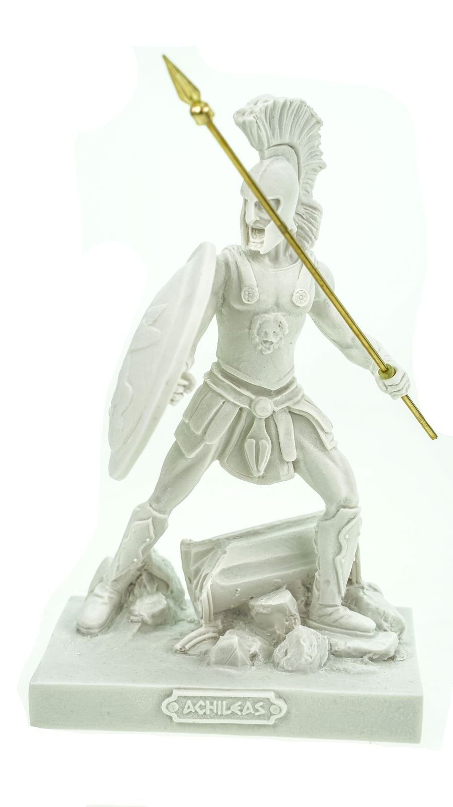 Kremers Schatzkiste Dekofigur Alabaster Figur Achilles der Feldherr 21 cm