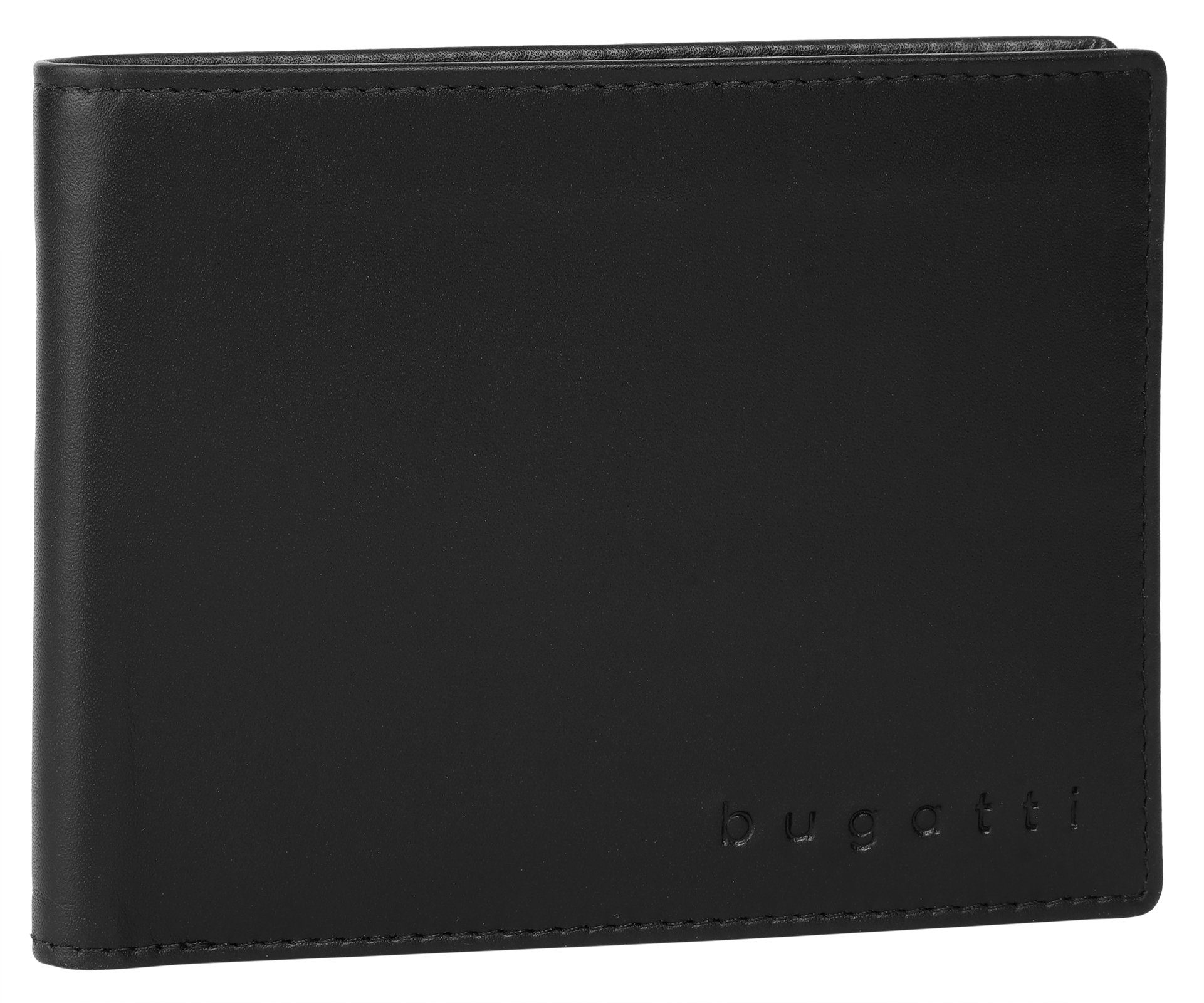 bugatti SUPER SLIM RFID, echt Leder