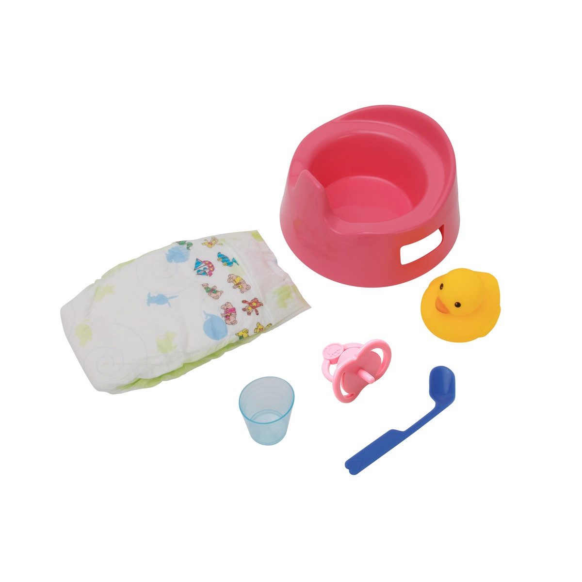 Heless Töpfchenset mit Zubehör 15cm