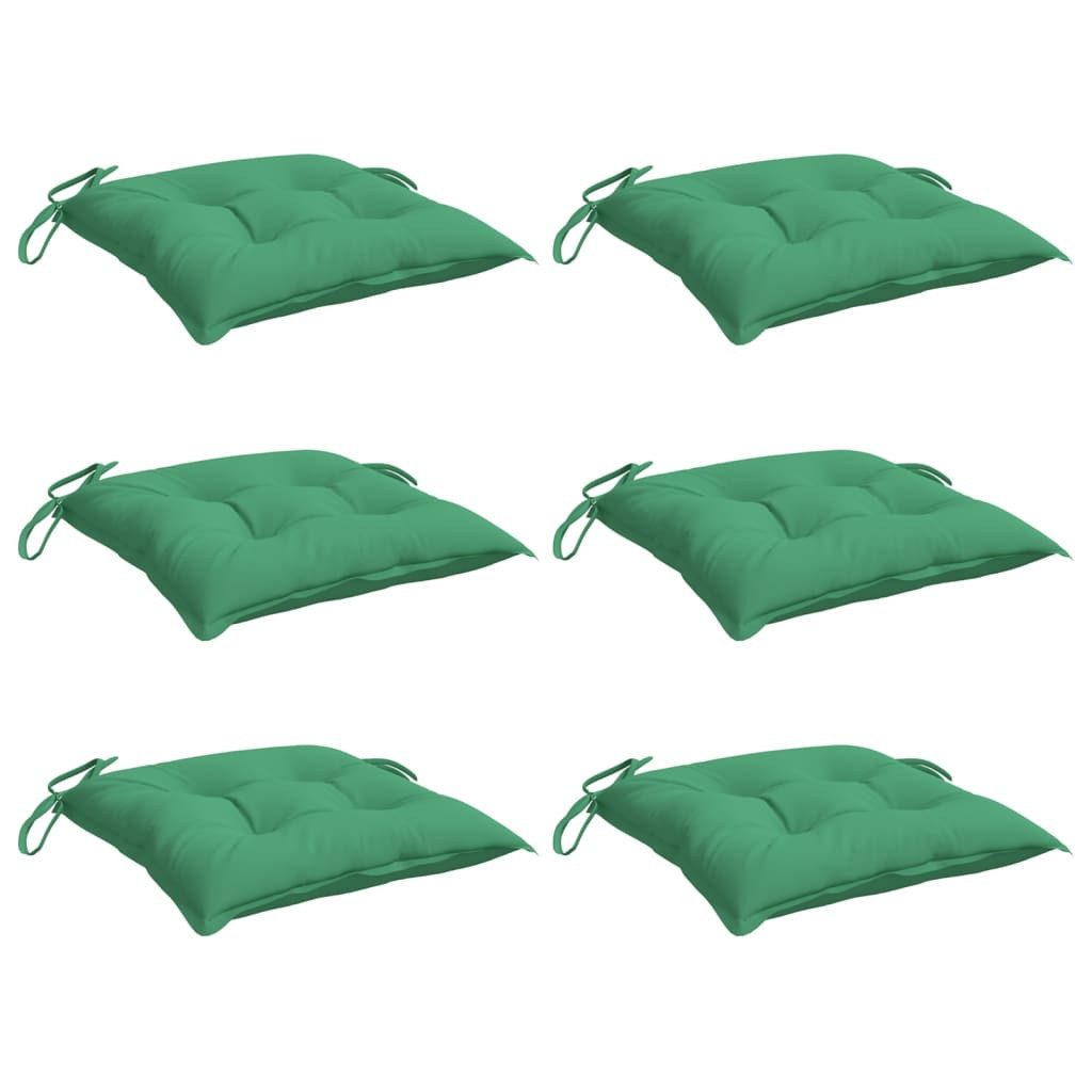 vidaXL Sitzauflage Palettenkissen 6 Stk. Grün günstig online kaufen