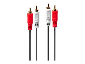 Lindy LINDY Premium - Audiokabel - RCA x 2 (M) bis RCA x 2 (M) - 10,0m - ... Audio-Kabel