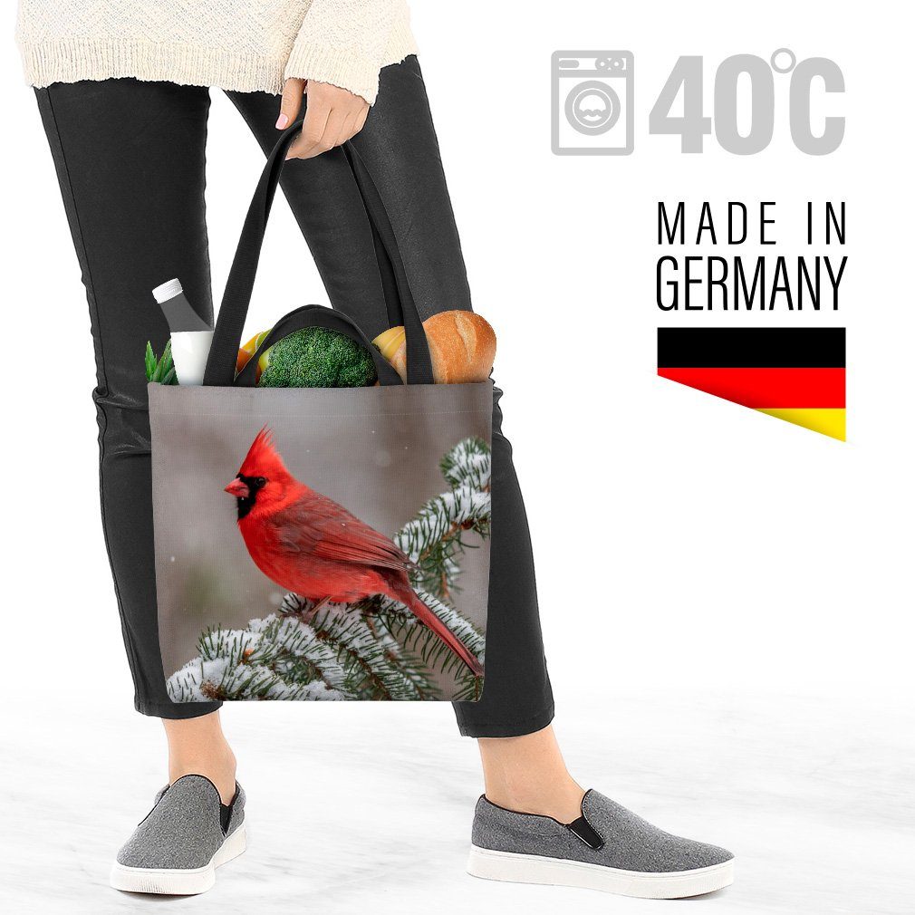 VOID Henkeltasche (1-tlg), Kardinal Vogel Natur Wandern R Ausflug Tiere Vogel Kardinal rot Natur