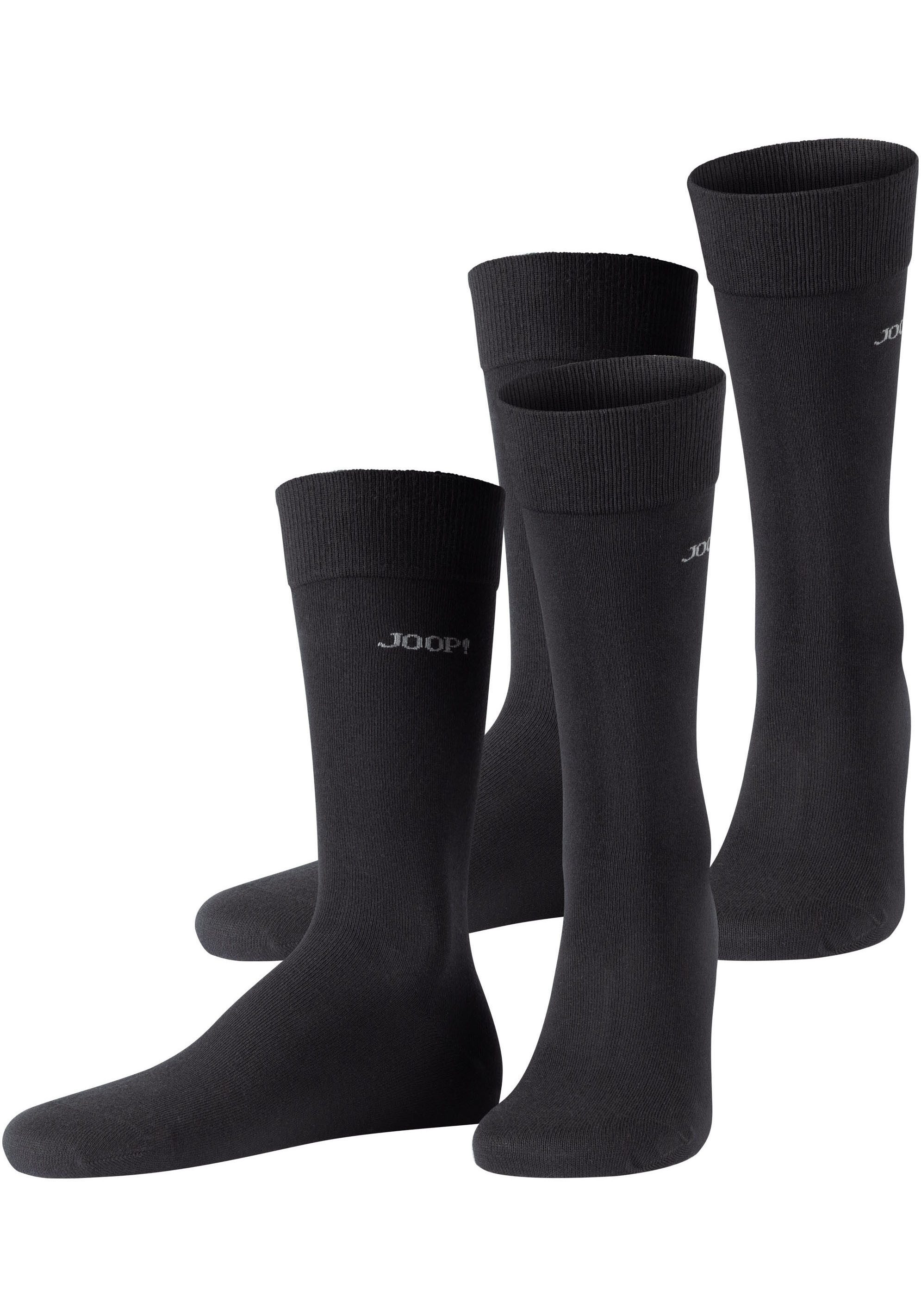 JOOP! Socken premium essentials (4 Paar) Premium Essentials, verstärkte Ferse, haltbare Spitze