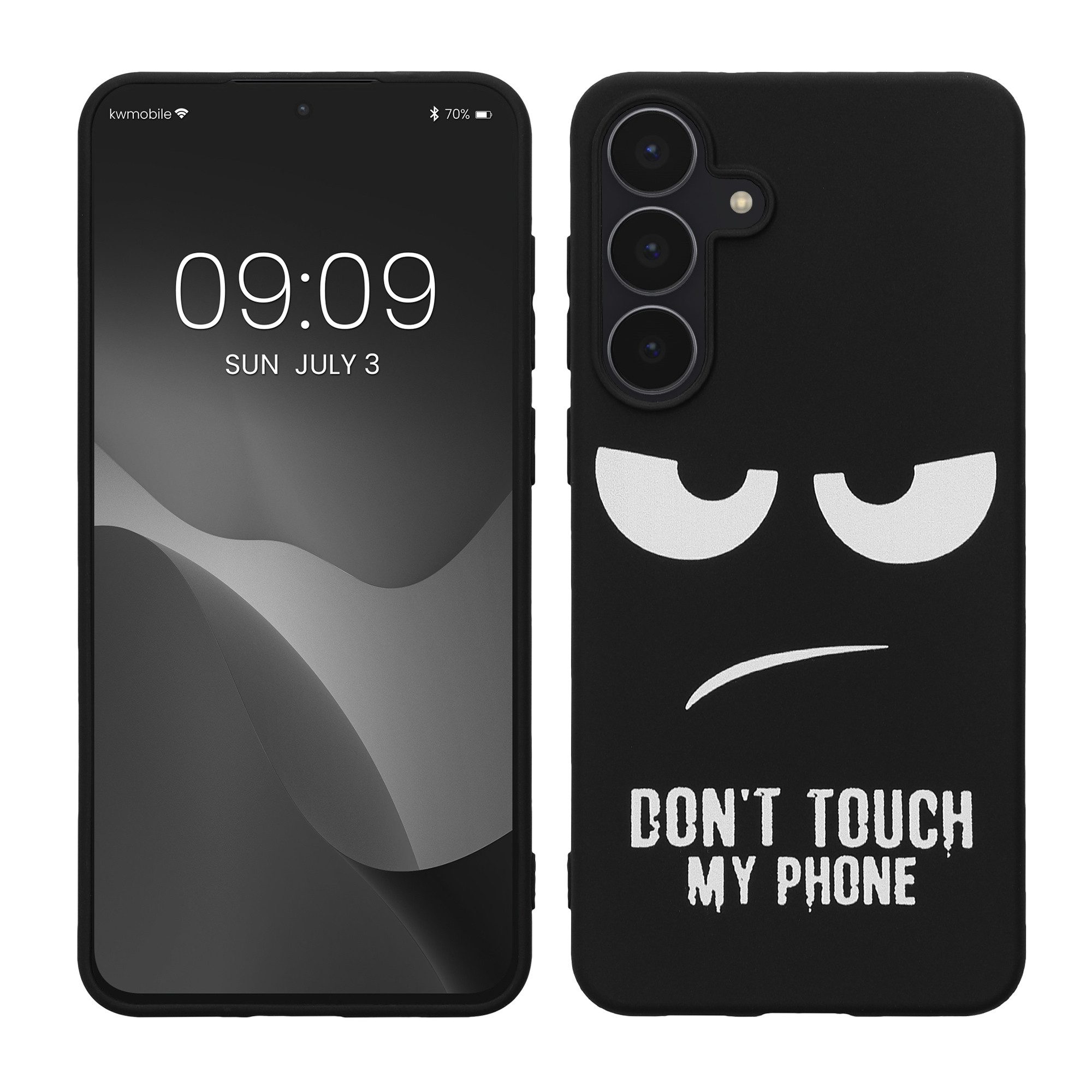 kwmobile Smartphone-Hülle Hülle für Samsung Galaxy S25 FE, Handyhülle Silikon Case