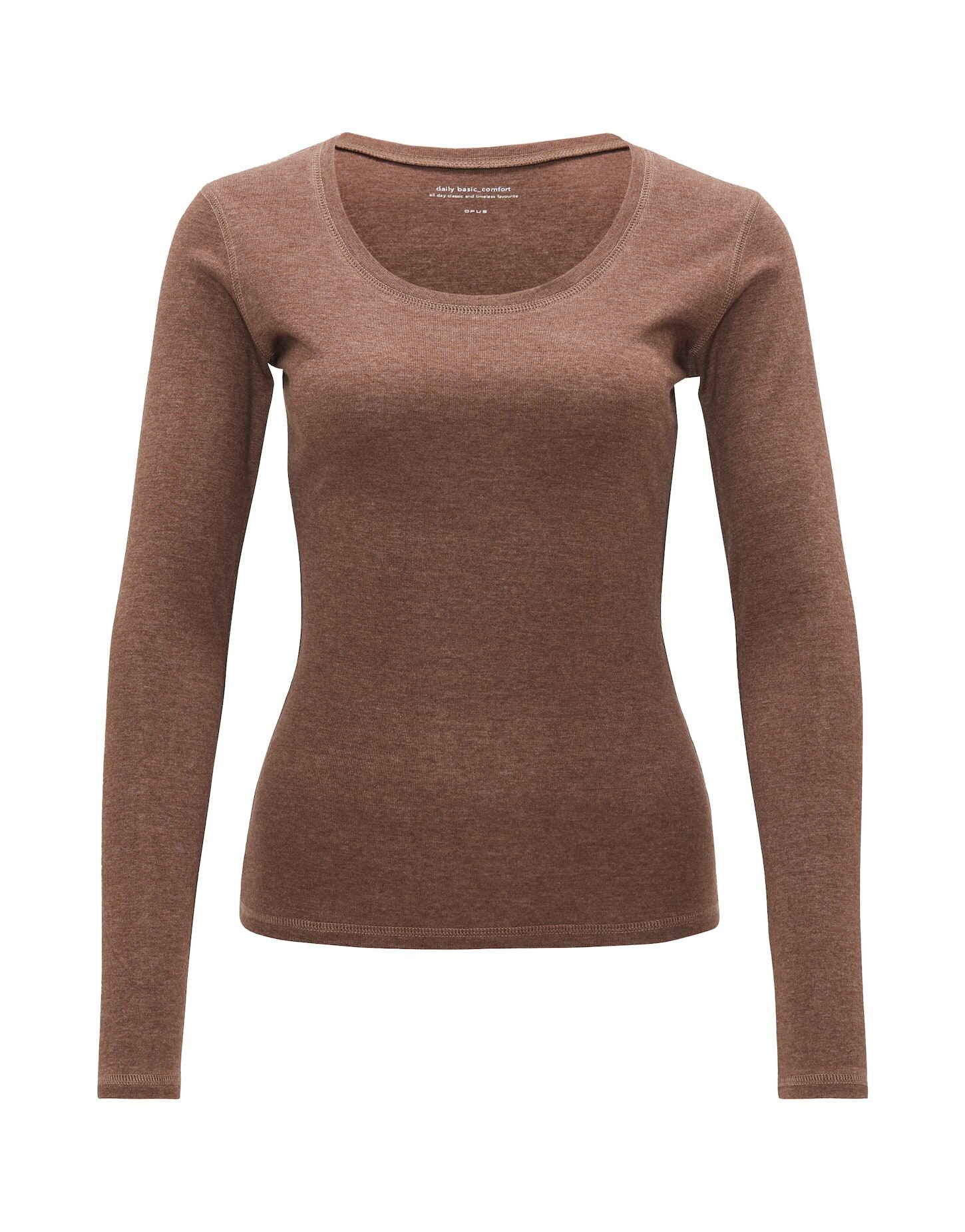 OPUS Langarmshirt Longsleeve SORANA Slim aus günstig online kaufen