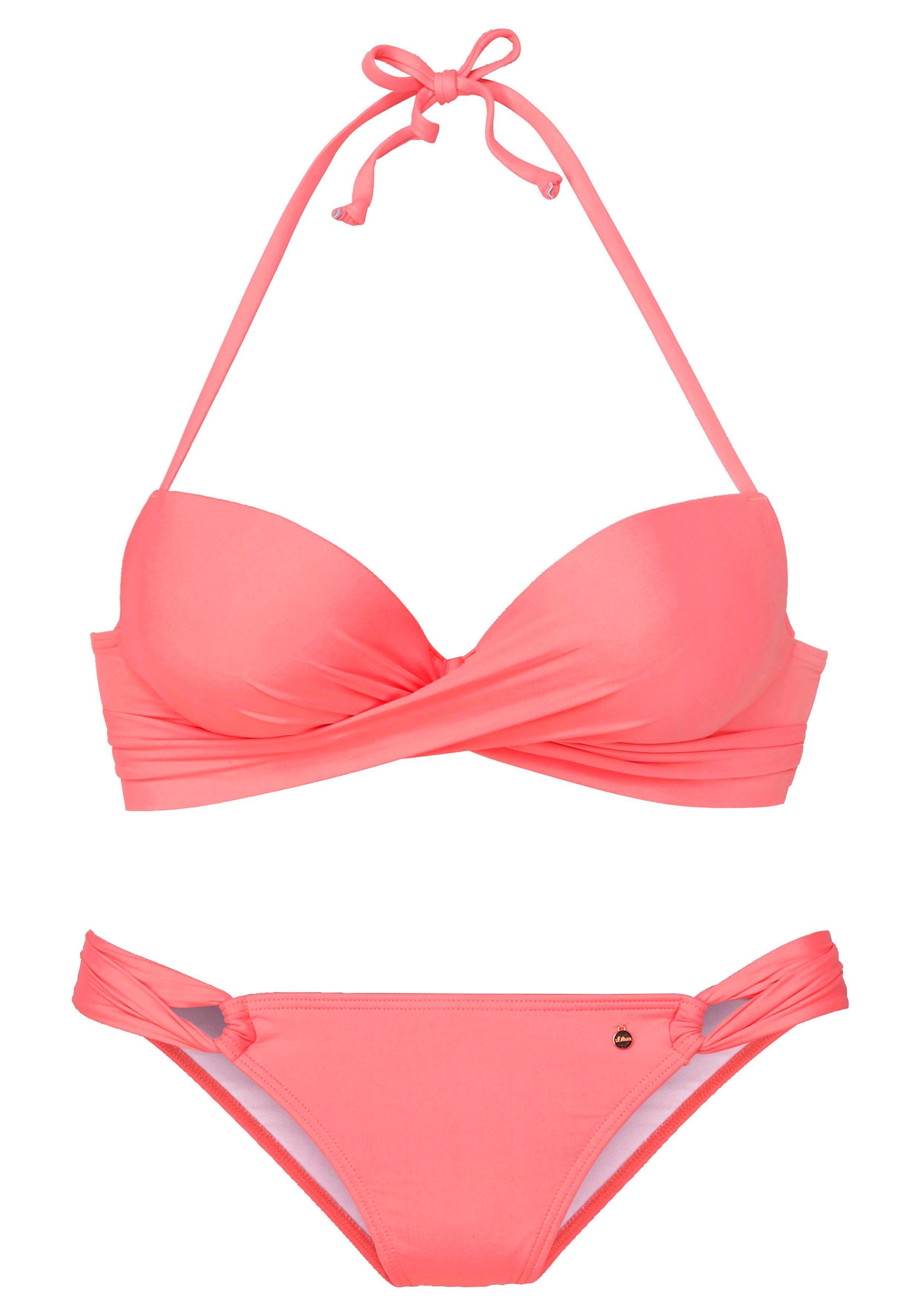 s.Oliver Push-Up-Bikini mit zusätzlichen Bindebändern. € 65,99