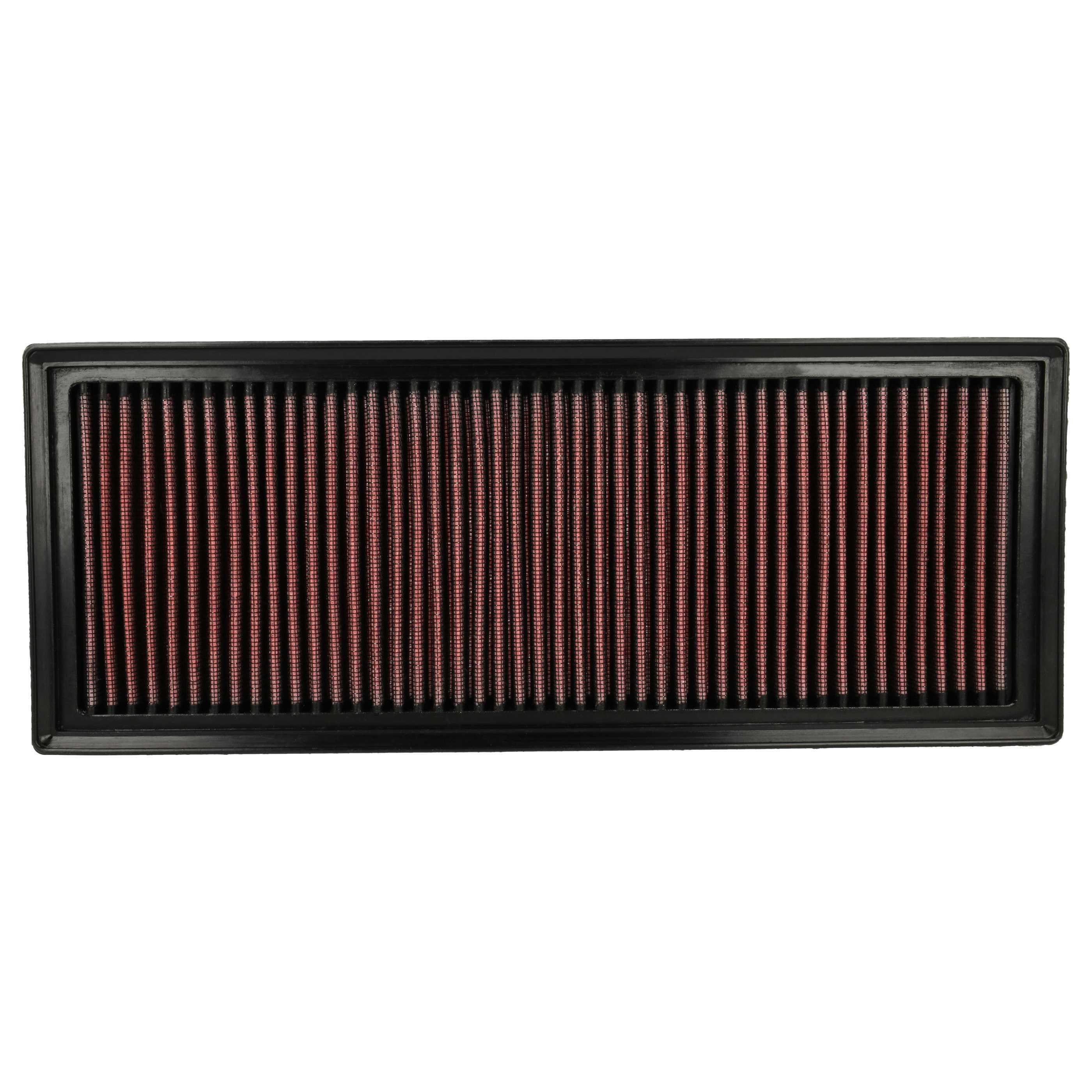 vhbw Ersatzfilter passend für Seat Leon 2010/11-2012/12 1P1 Auto, Zubehör für Seat Leon 2010/11-2012/12 1P1