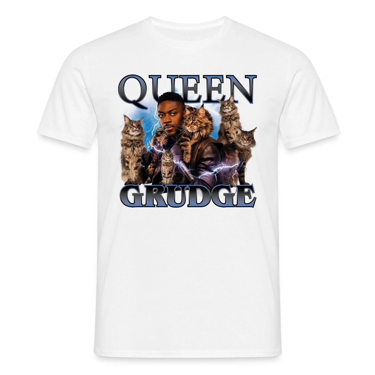 T-Shirt Star Trek Discovery Queen Grudge Katzen Männer T-Shirt