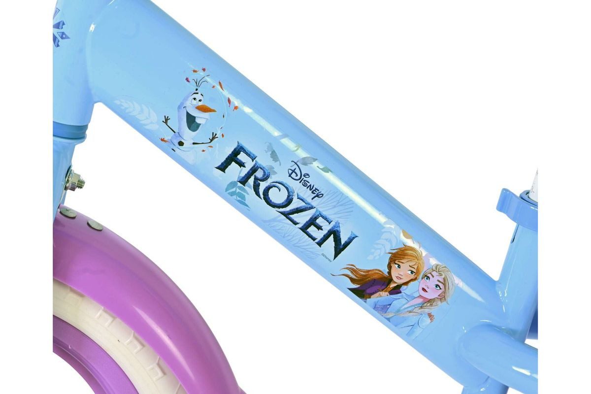 Volare Kinderfahrrad Kinder Laufrad Lauf Lern Rad Bike Lauffahrrad Lauflernrad Frozen 1084, Schutzbleche