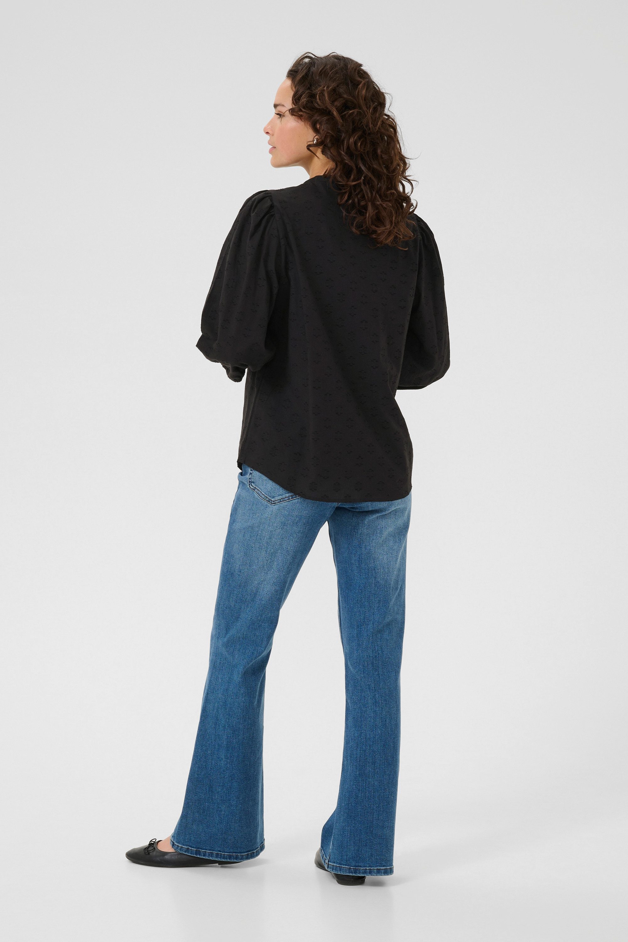 KAFFE Langarmbluse Langarm-Bluse KAenya günstig online kaufen