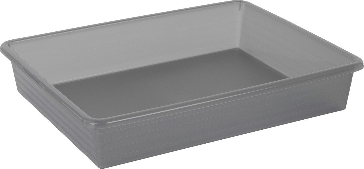 ROTHO Aufbewahrungskorb Rotho Formatkörbchen Linus A4 anthrazit 34,5 x 27