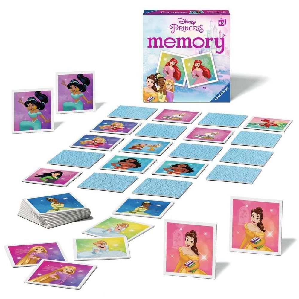 Disney Spiel, Memory Mini Memory® Princess Ravensburger Disney Spiel Bildkarten 48