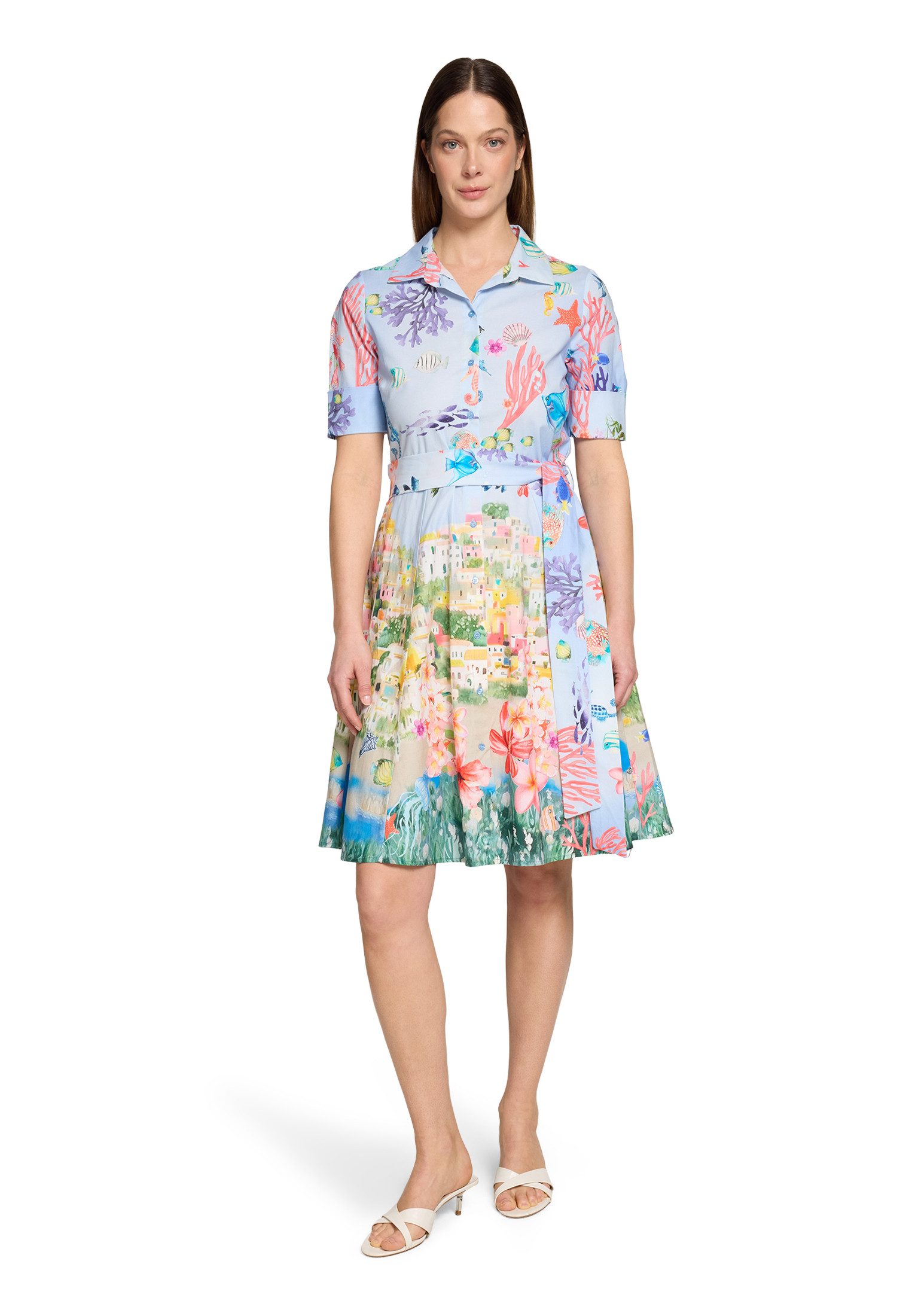 Vera Mont Hemdblusenkleid Damen mit Knopfleiste