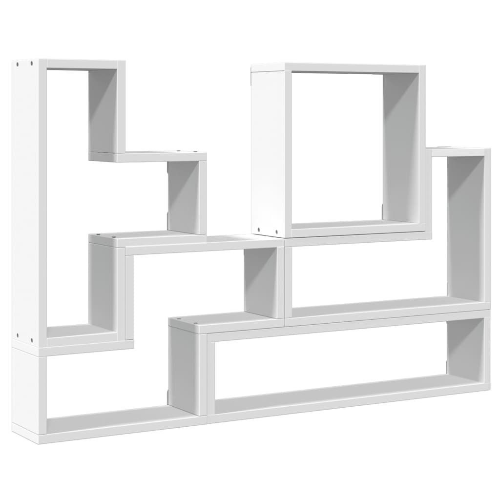 vidaXL Regal Wandregal Weiß 96x12x64 cm günstig online kaufen