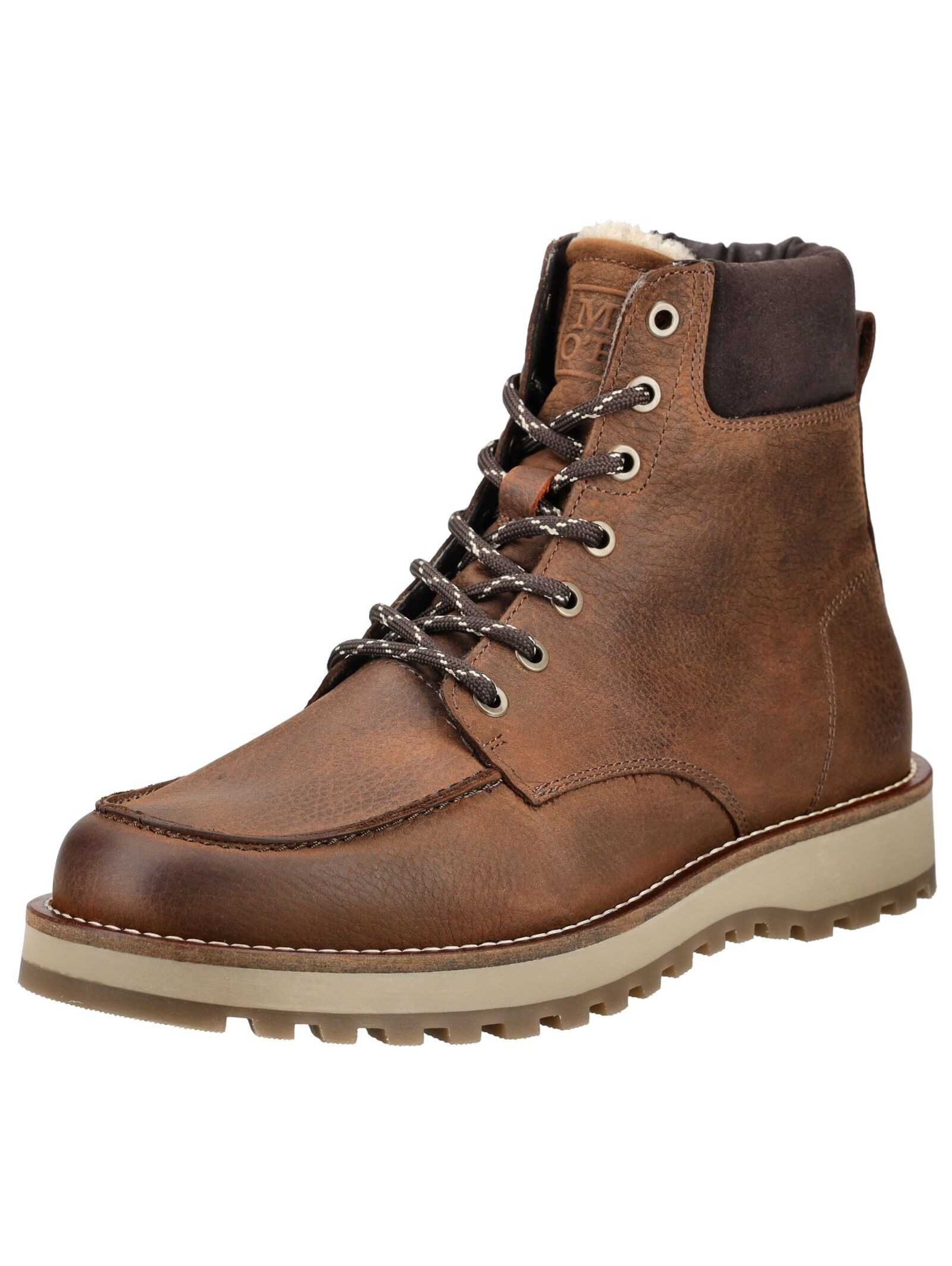 Stiefelette Nubukleder Schnürstiefelette
