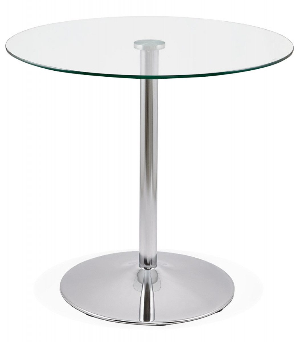 KADIMA DESIGN Esstisch Esstisch Rund Glas günstig online kaufen