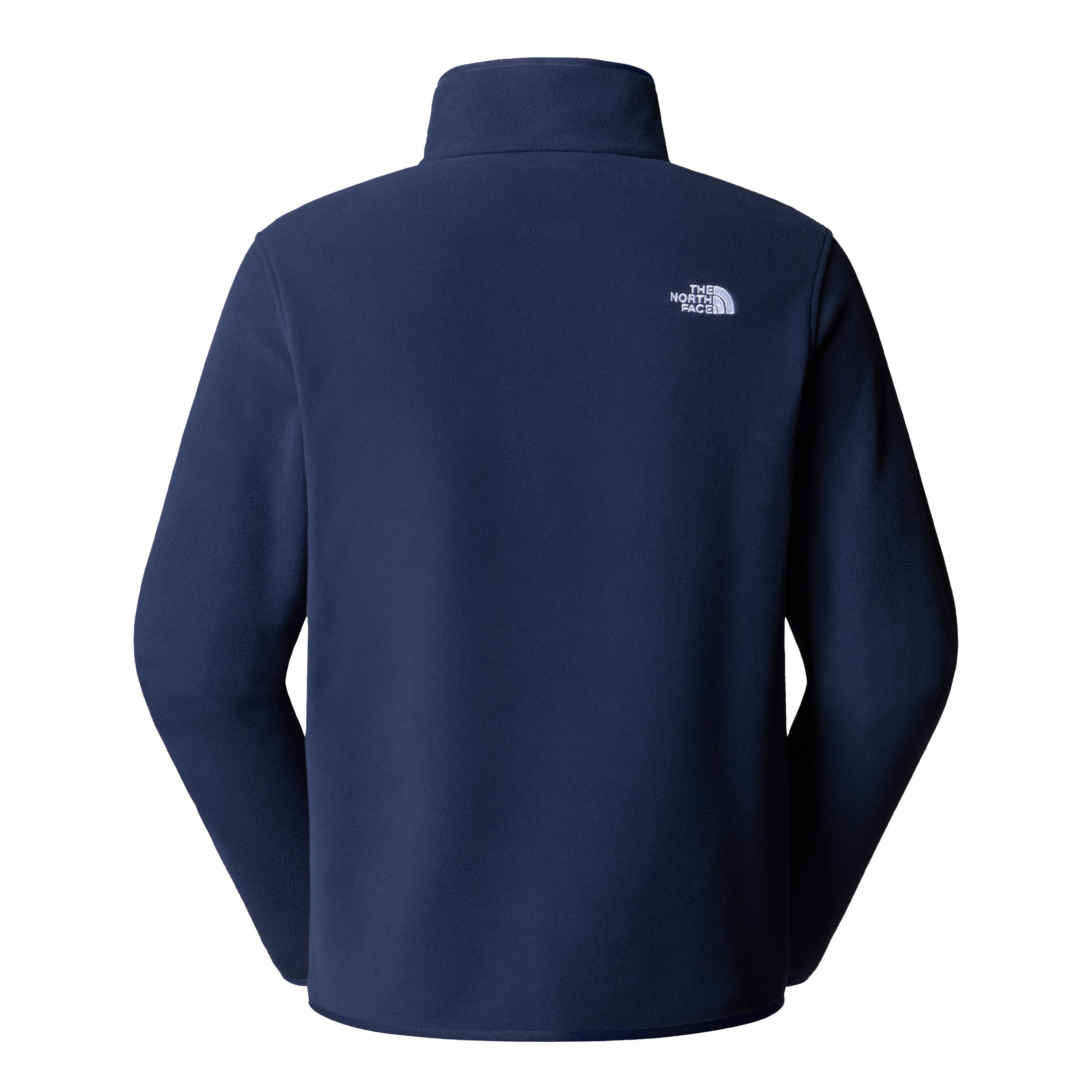 The North Face Fleecepullover M GLACIER FLEECE 1/4 ZIP JACKET 1/4-langer Reißverschluss, aus Polyester, feuchtigkeitsabweisend