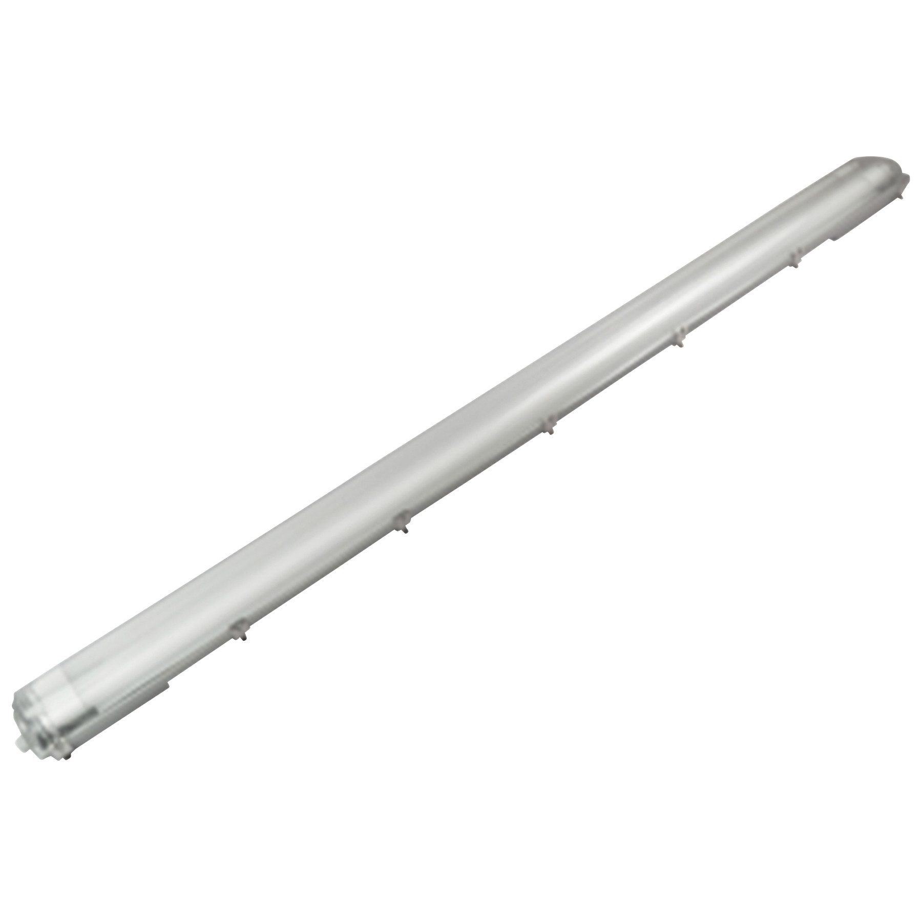 BLULAXA LED Außen-Deckenleuchte BLULAXA LED-Feuchtraum-Wannenleuchte, HumiLED vari, 2x18W, 4000K