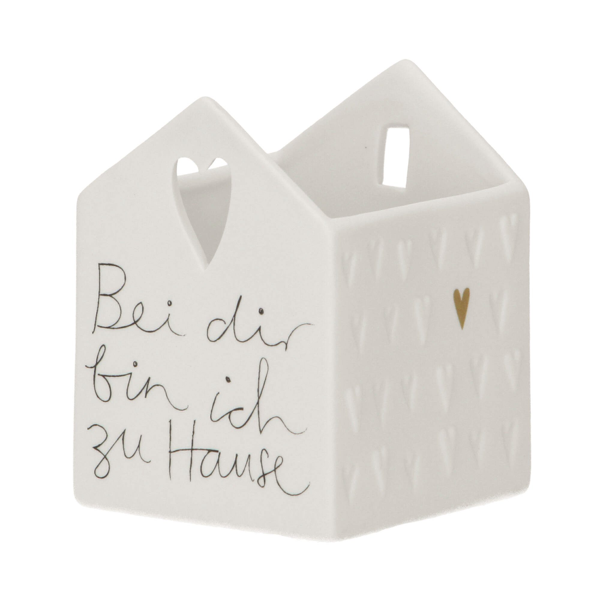 Räder Teelichthalter Lichtspielhaus Bei dir bin ich zu Hause Porzellan günstig online kaufen