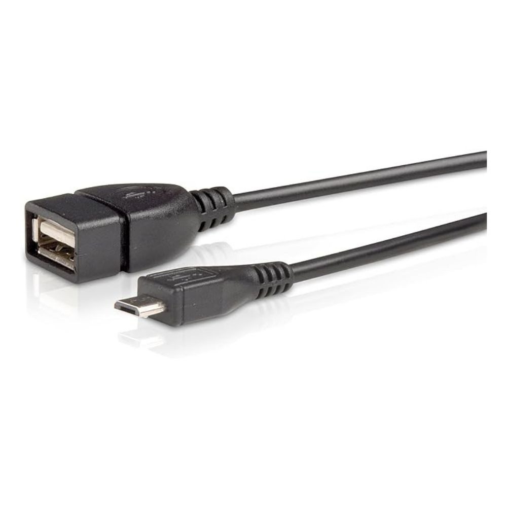 Speedlink ‎SL-1701-BK USB-Kabel, Micro-USB, Standard-USB (15 cm), Ladekabel Verlängerungskabel Mikro USB